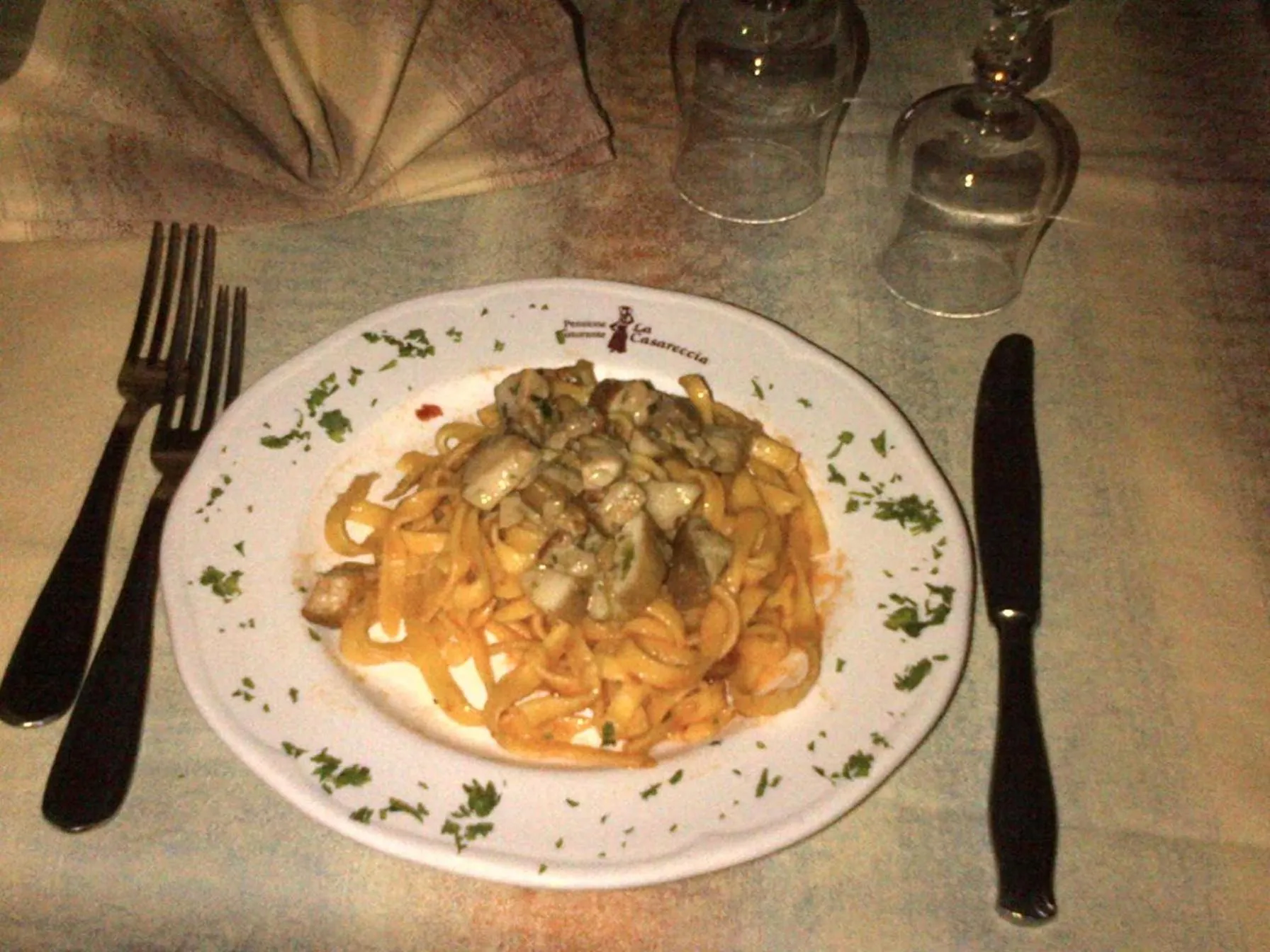 Property building in Hotel Ristorante La Casareccia