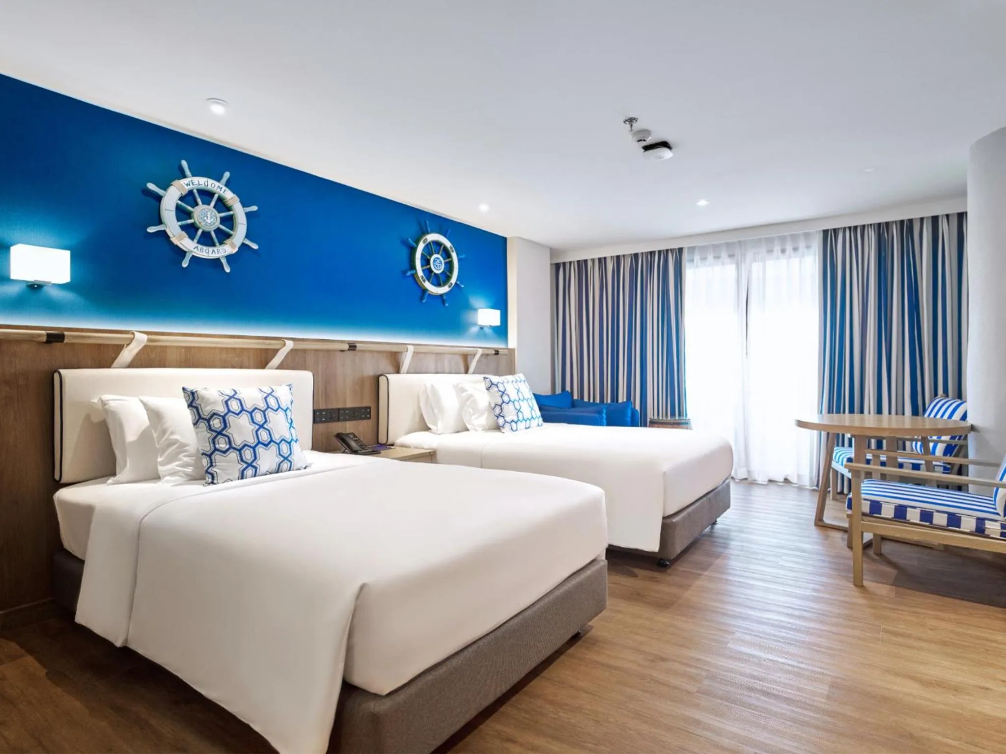 Bed in Ocean Marina Resort Pattaya Jomtien