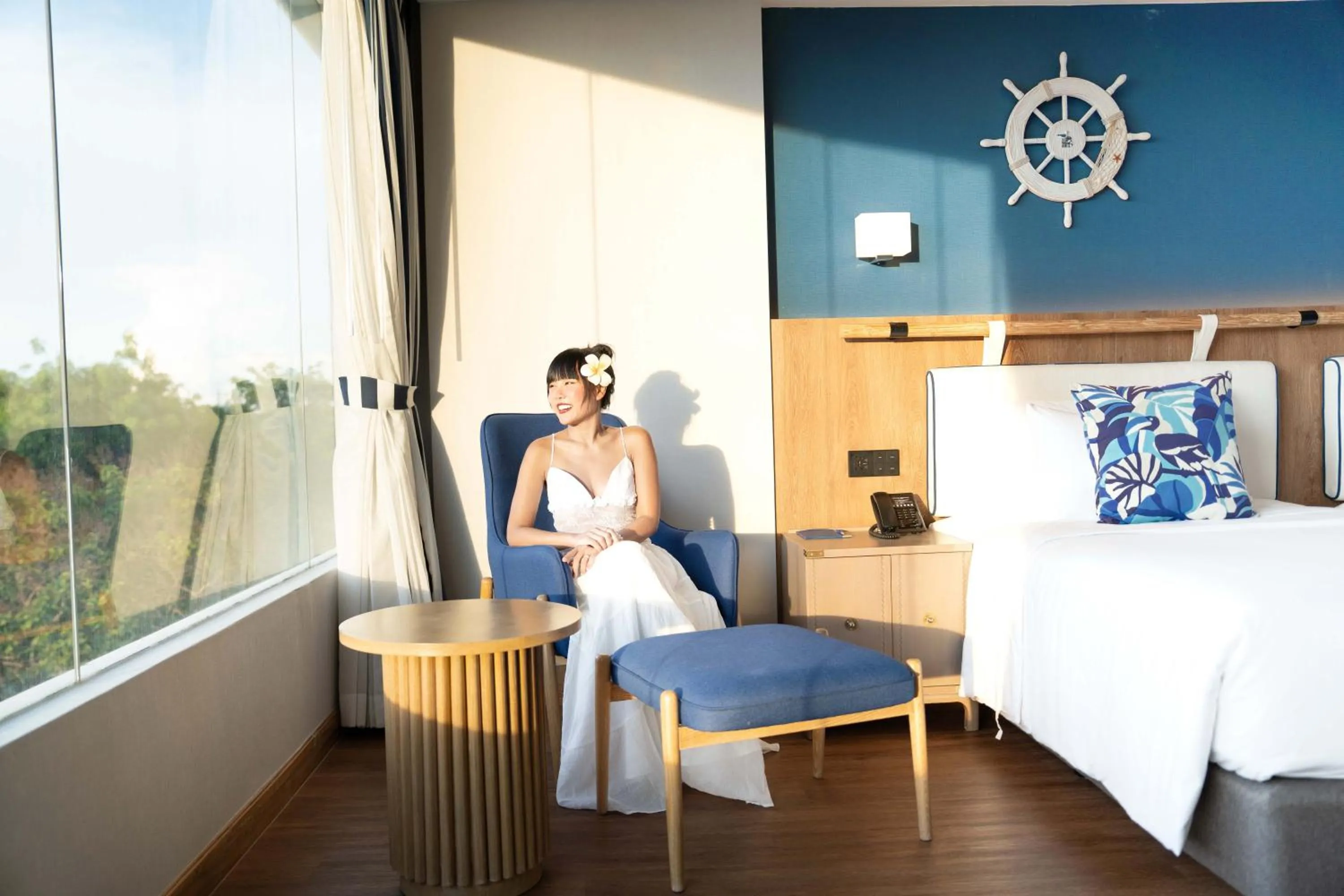 Bedroom in Ocean Marina Resort Pattaya Jomtien