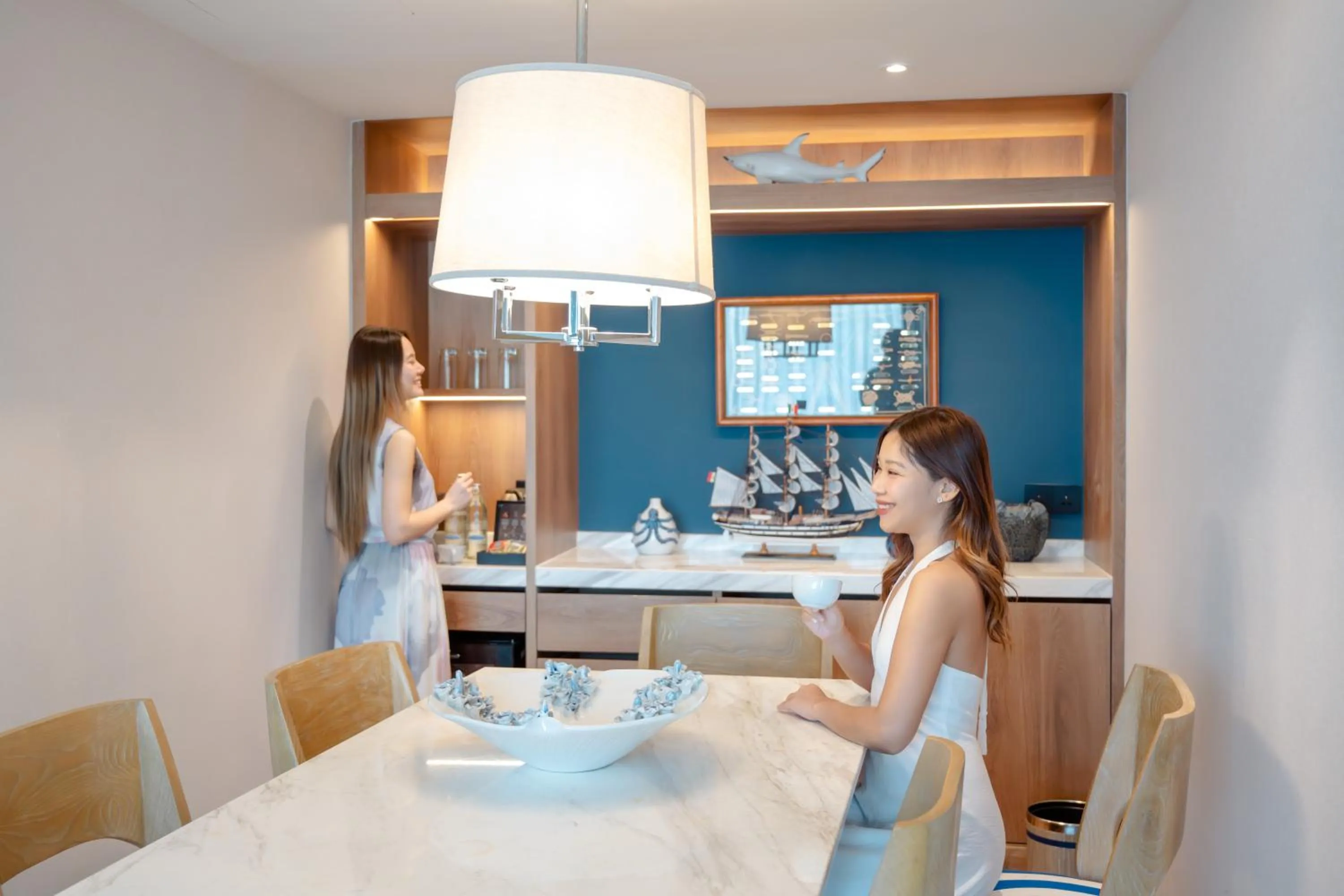 Dining area in Ocean Marina Resort Pattaya Jomtien