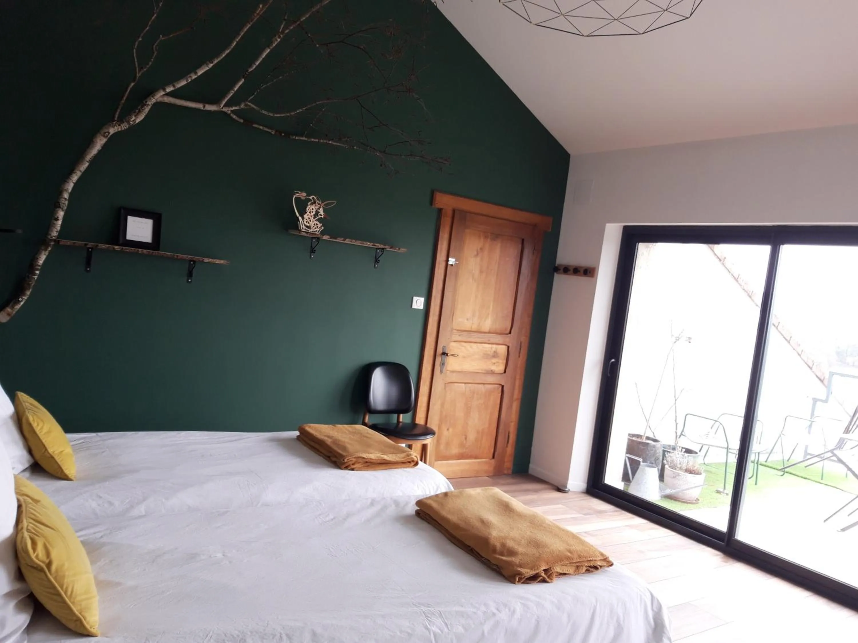 Bed in B&B CHEZ FOUCHS - Chambre d'hôtes