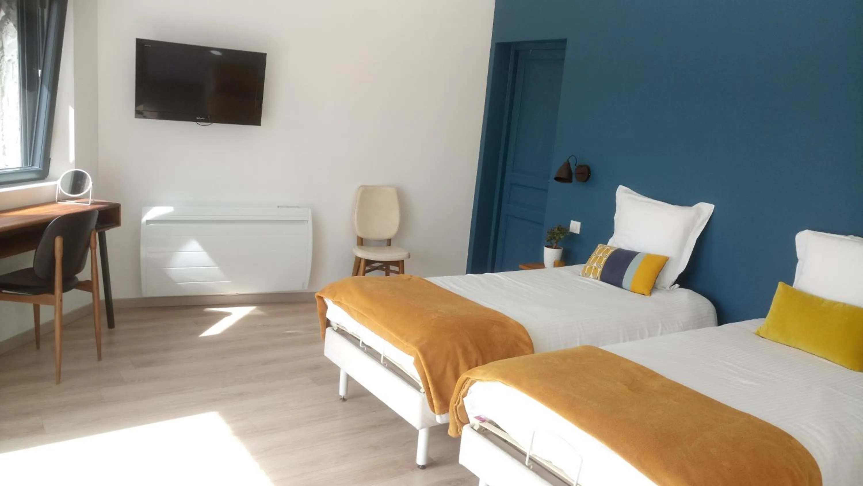 Bed in B&B CHEZ FOUCHS - Chambre d'hôtes