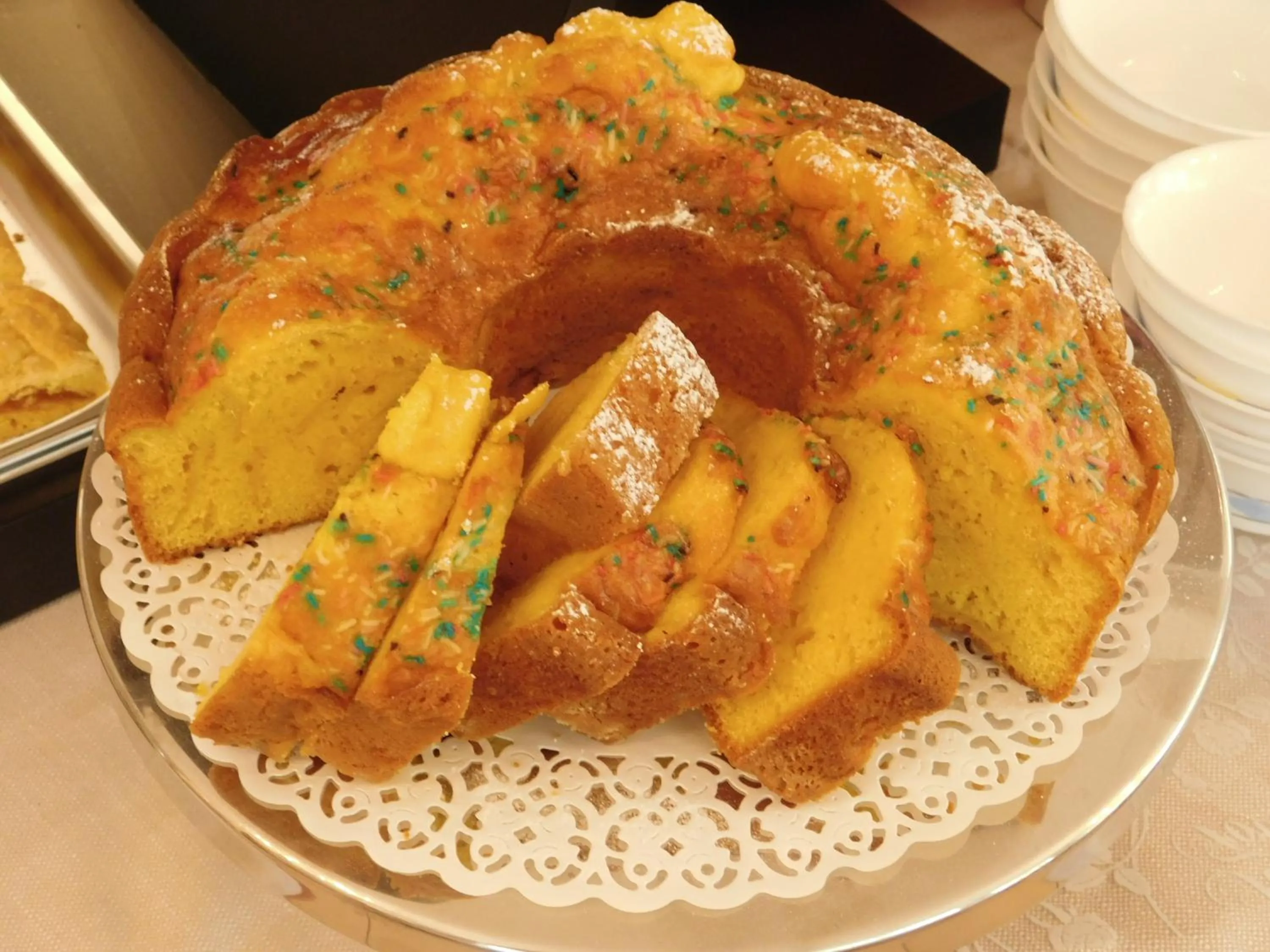 Food close-up in Hotel Beverly