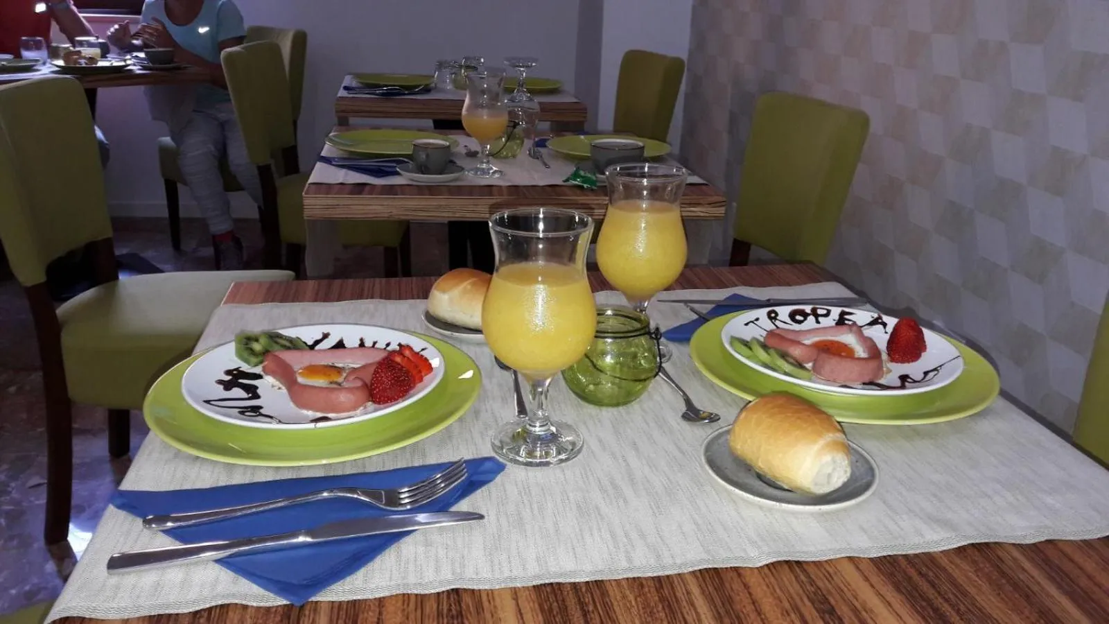 Buffet breakfast in B&B Vanity