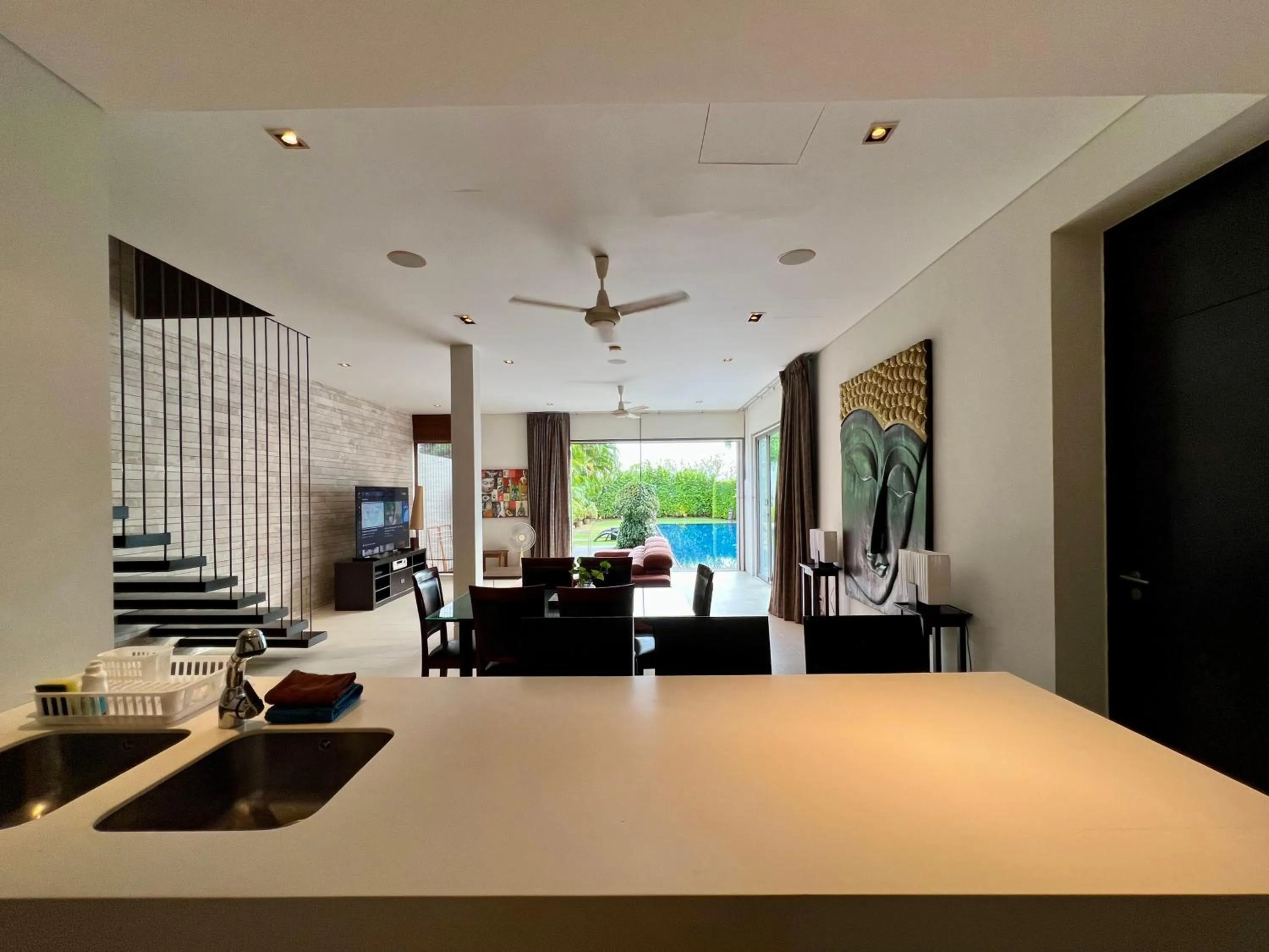 TV and multimedia in Baan Yamu Private Villa by RESAVA