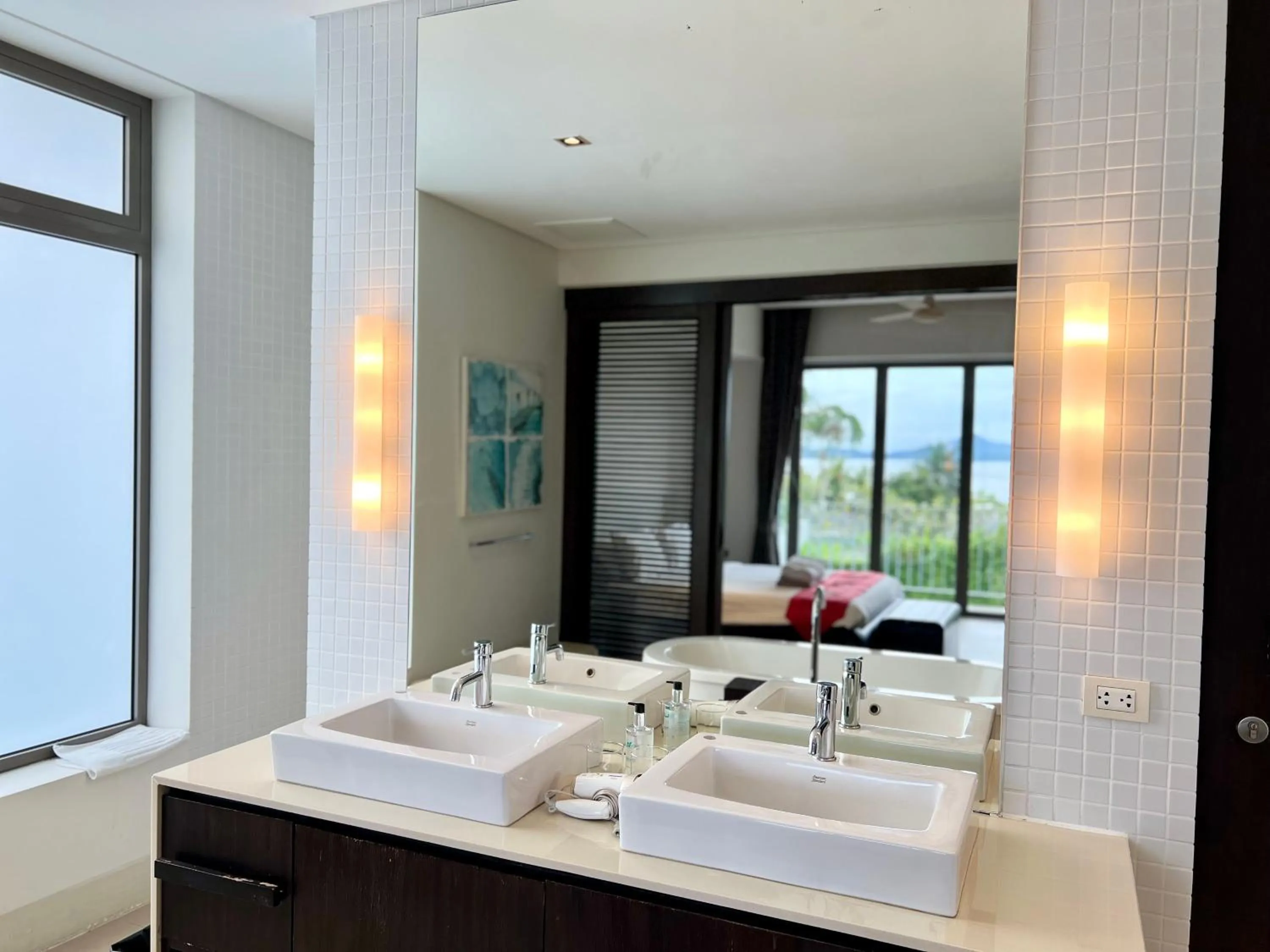 Bathroom in Baan Yamu Private Villa by RESAVA