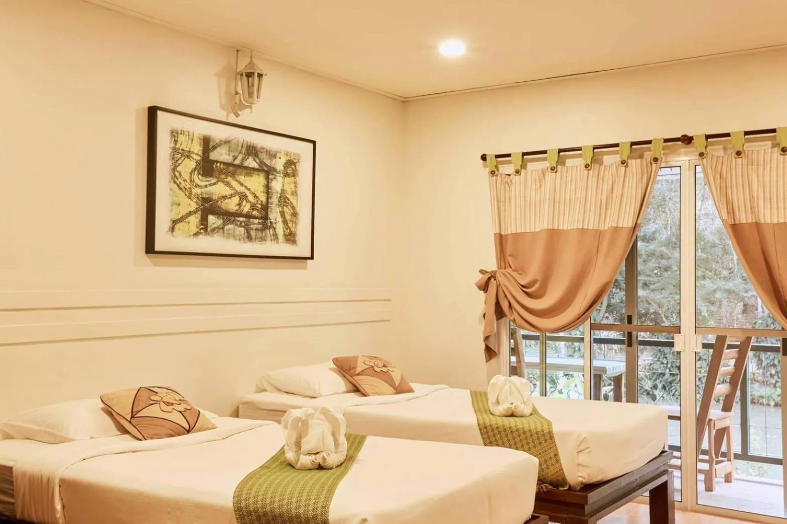 Bed in Marisa Resort & Spa Chiang Dao