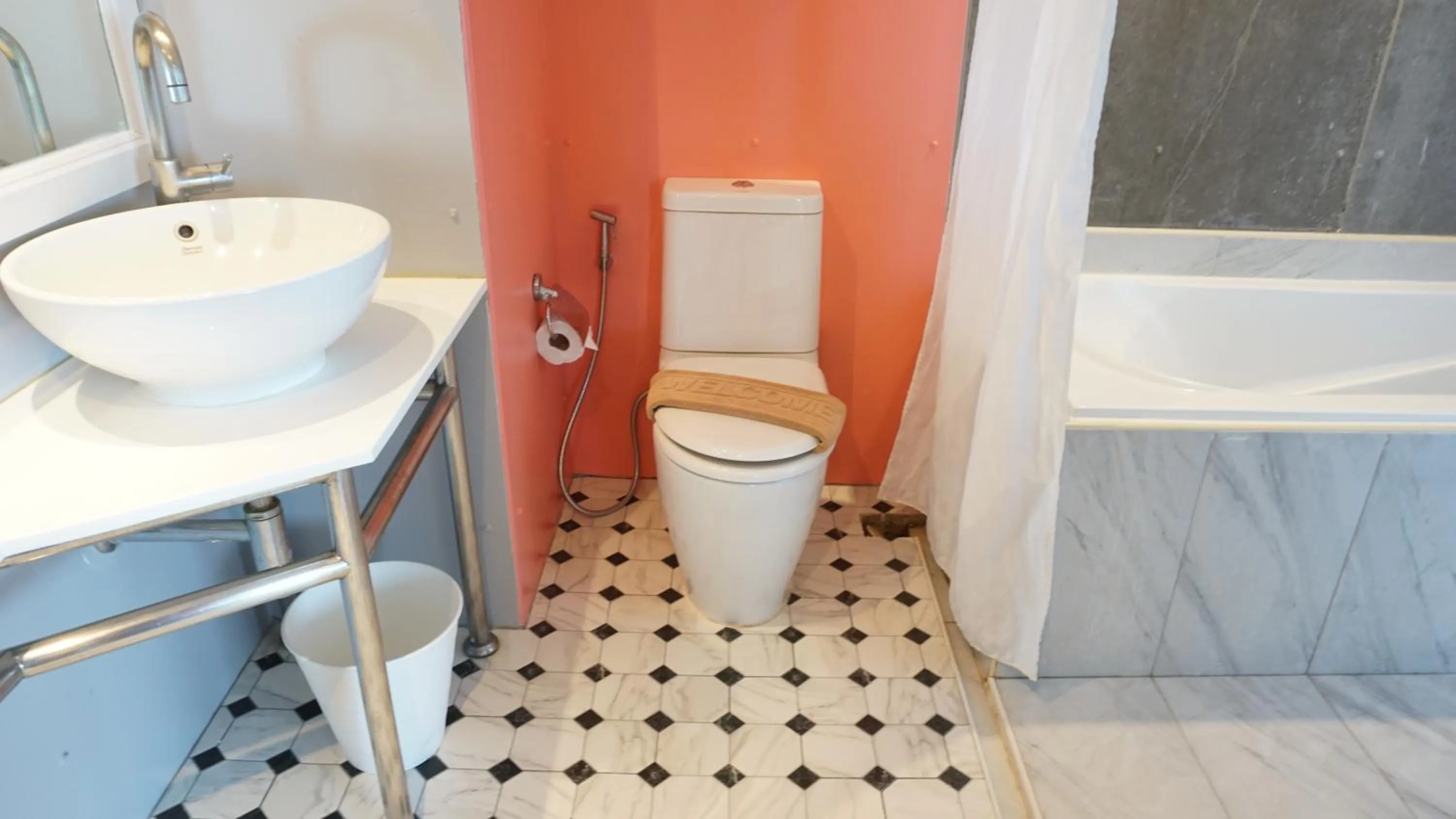 Toilet in Sandalay Resort