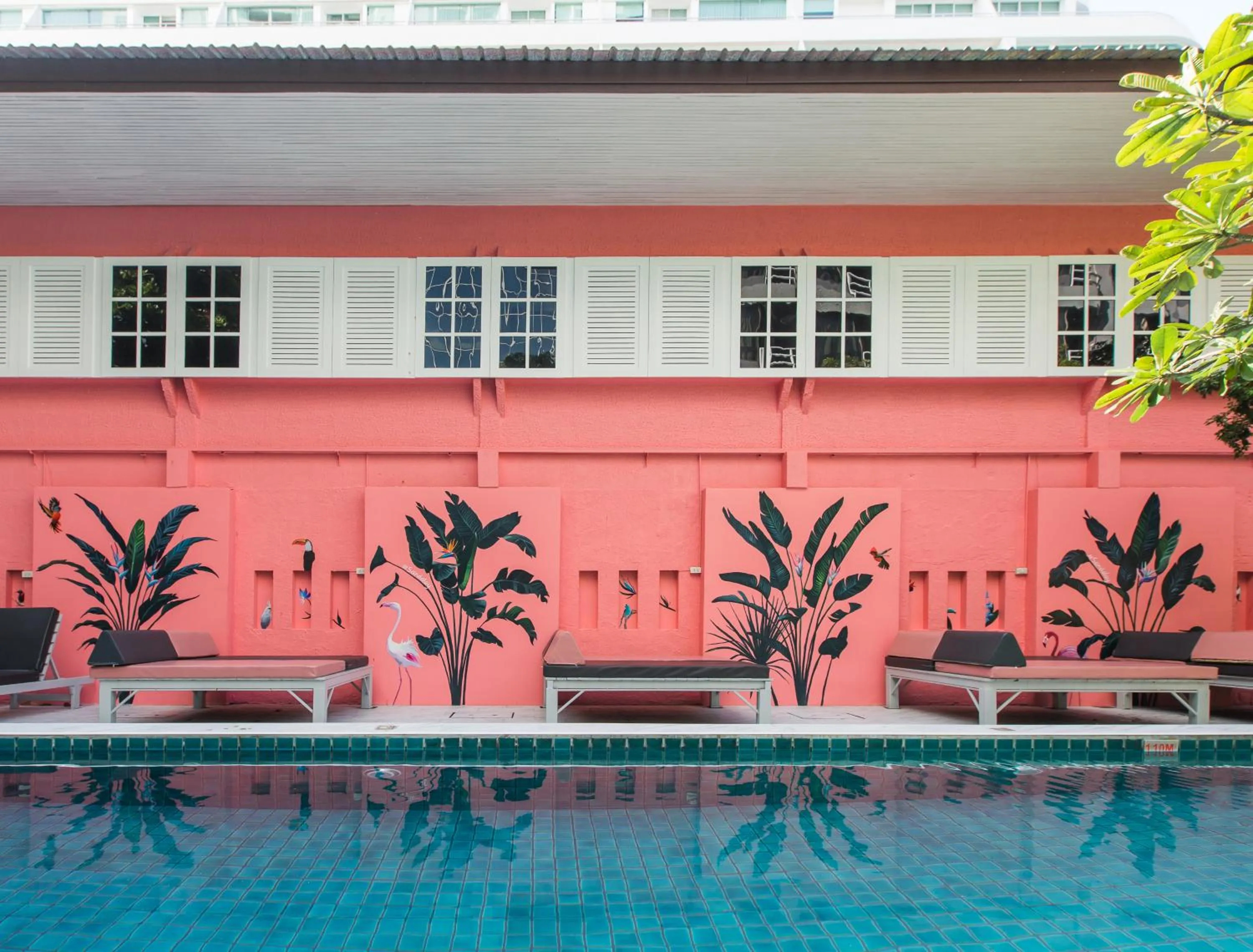 Pool view in Sandalay Resort