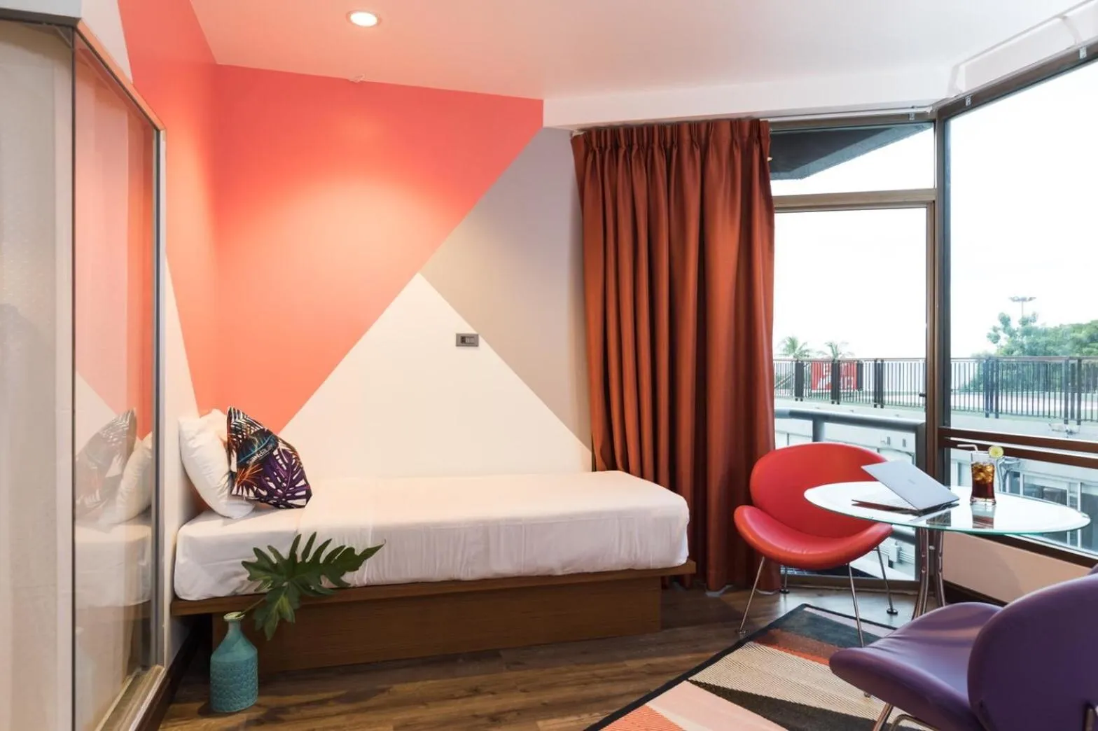 Bed in Sandalay Resort