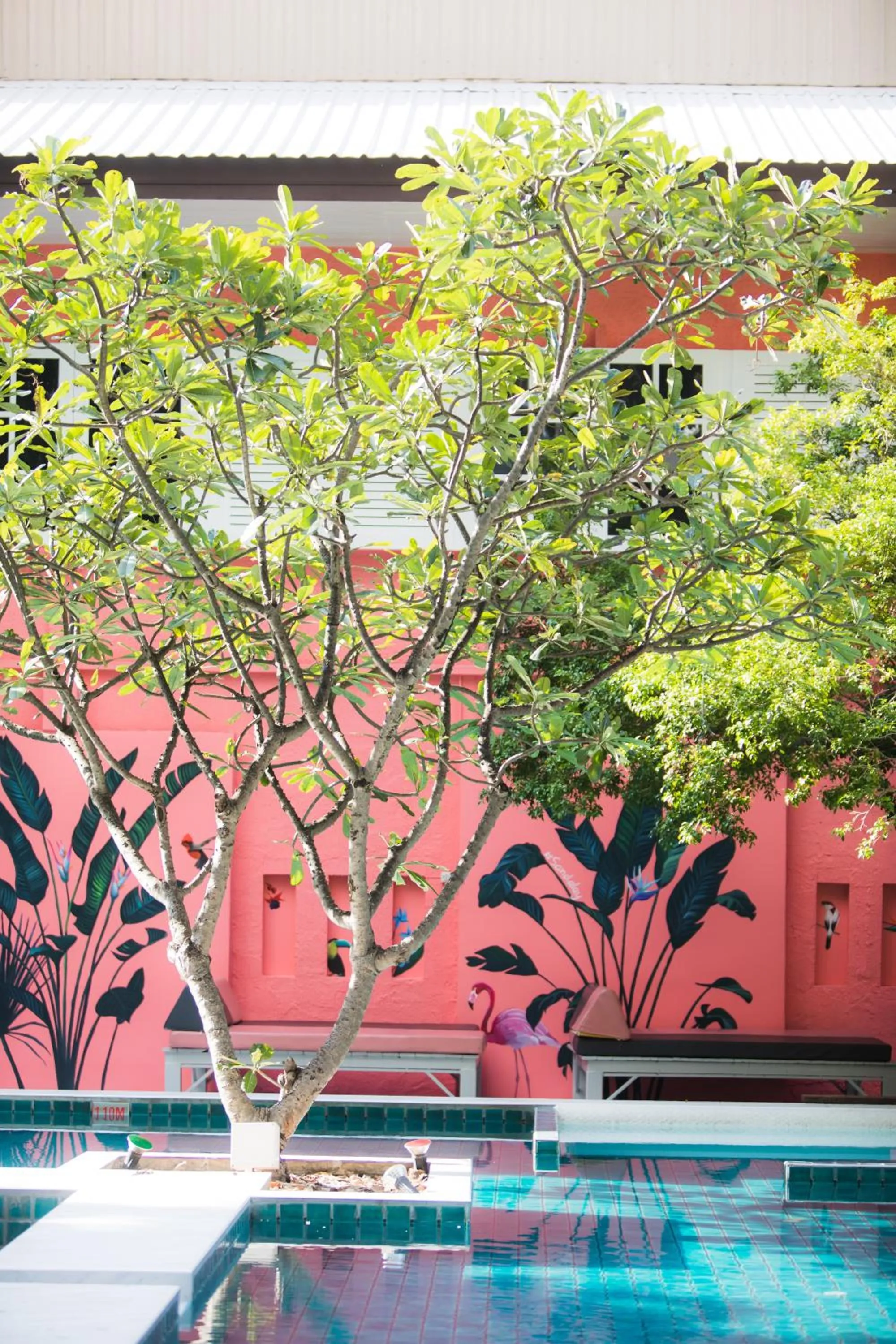 Pool view in Sandalay Resort