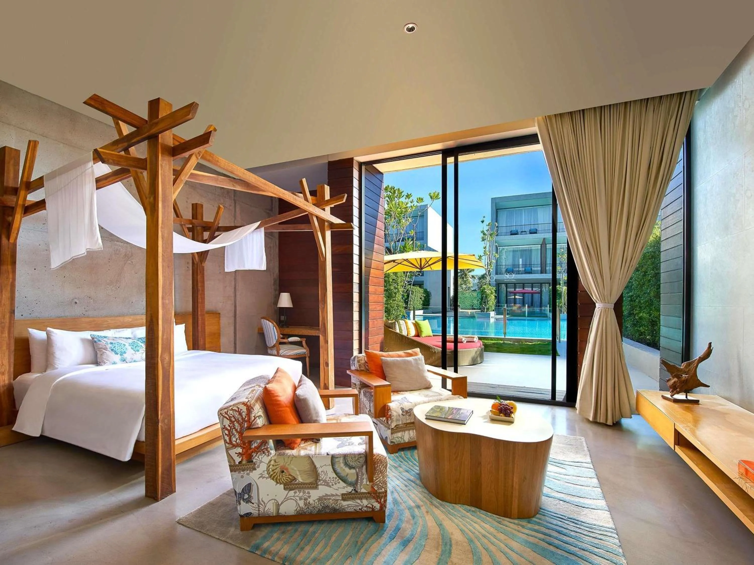 Bedroom, Bed in SO/ Sofitel Hua Hin