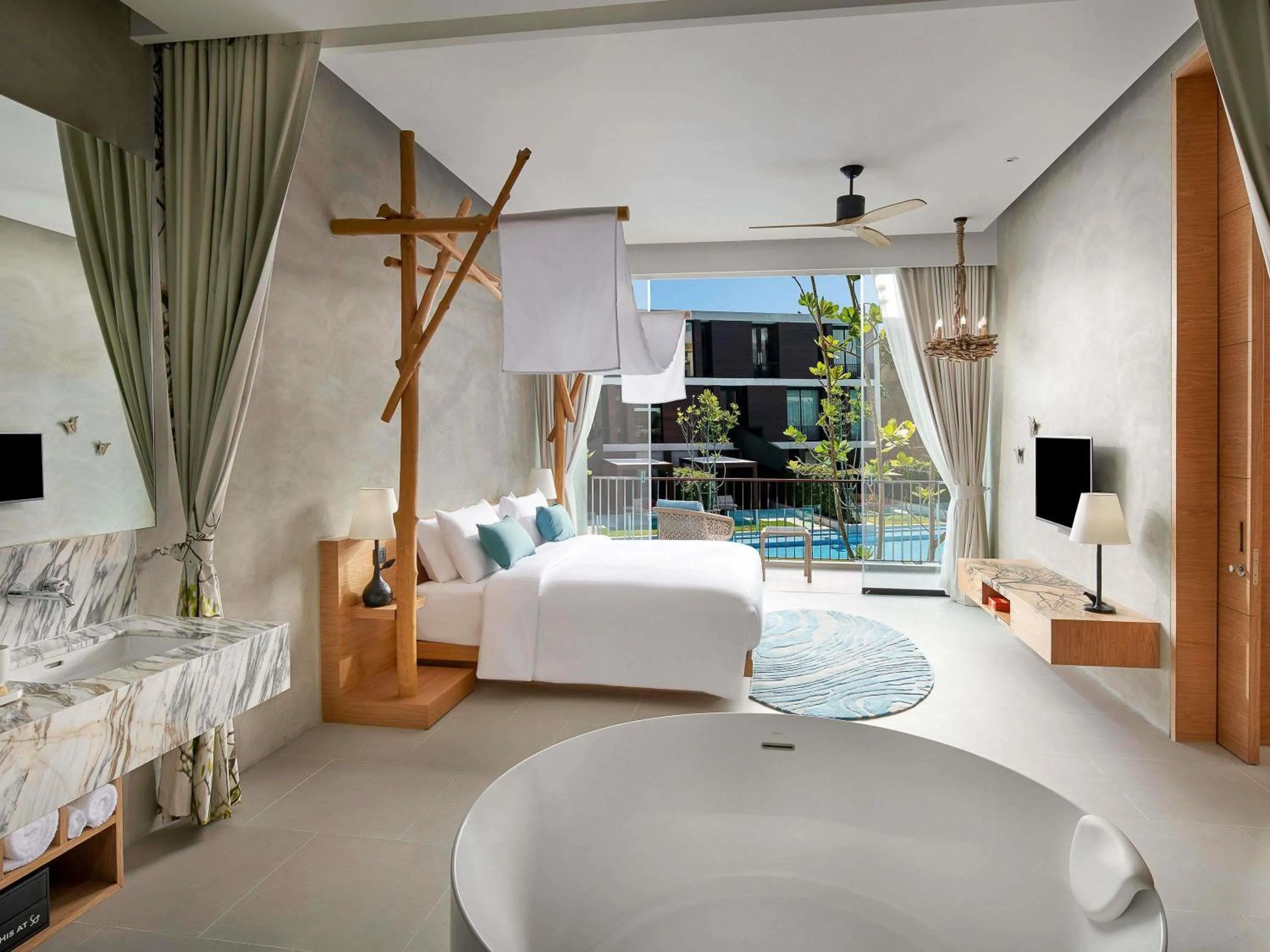 Bedroom, Bed in SO/ Sofitel Hua Hin