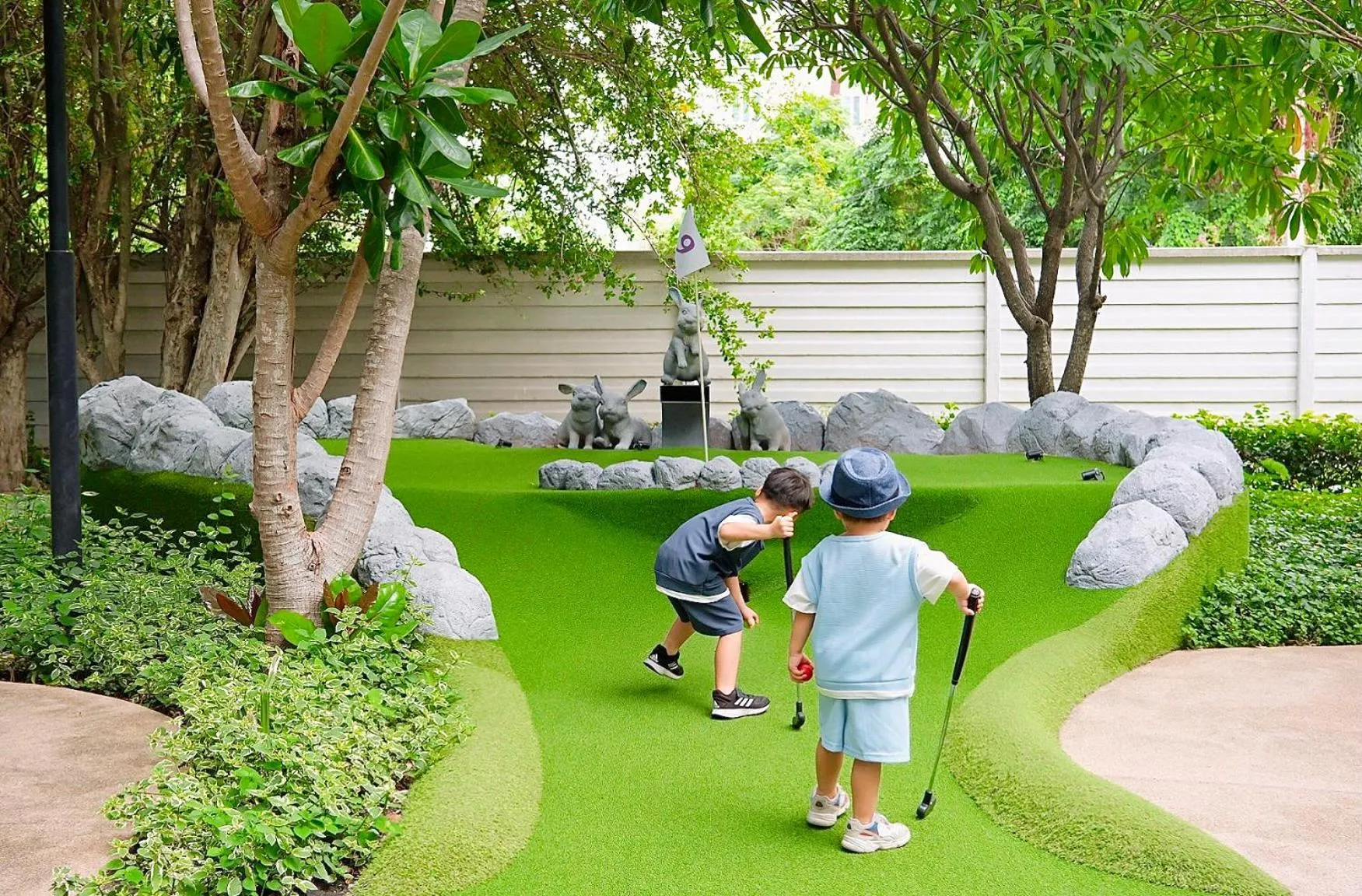 Minigolf in SO/ Sofitel Hua Hin