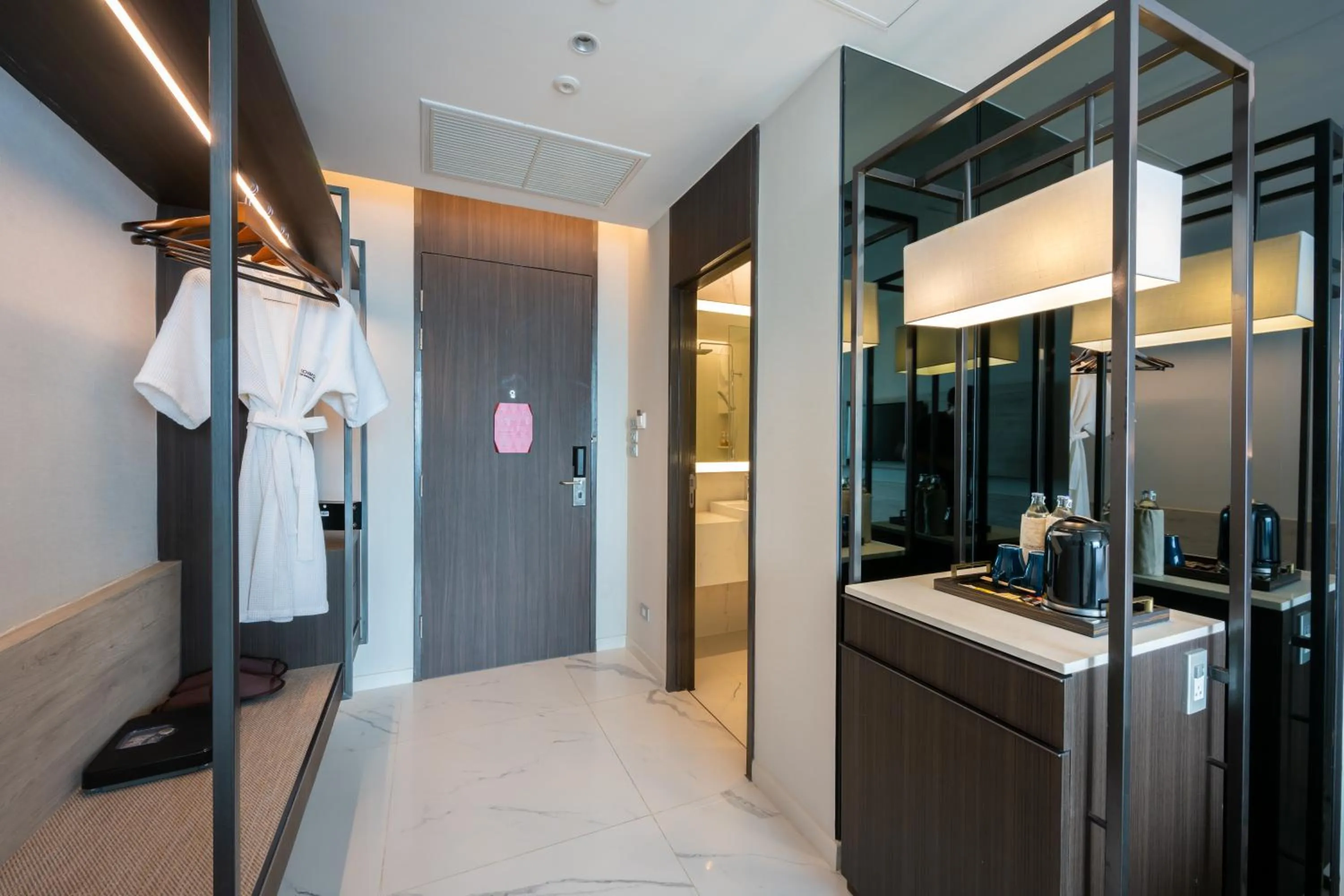 wardrobe in Grand Richmond Stylish Convention Hotel