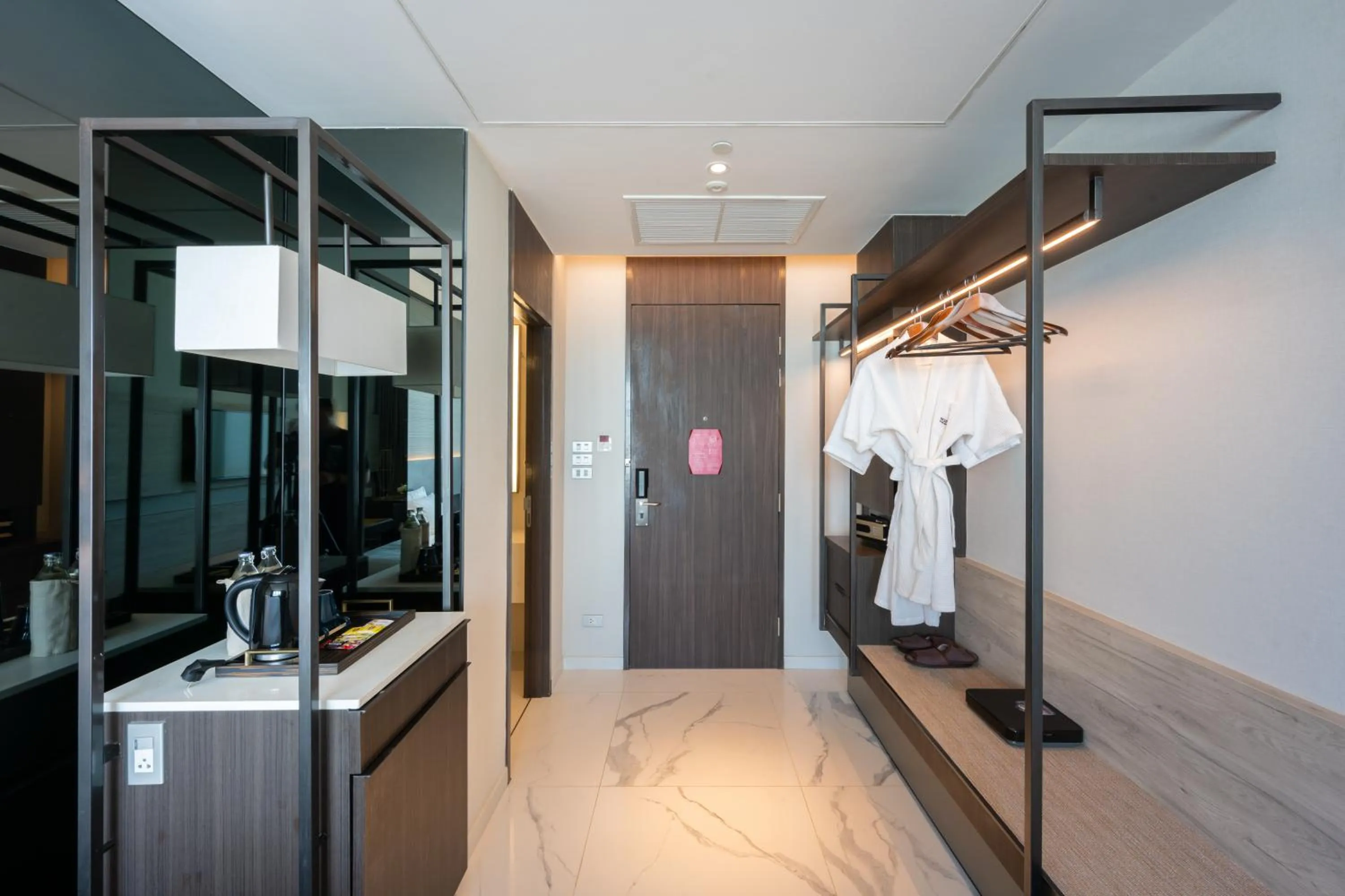 wardrobe in Grand Richmond Stylish Convention Hotel