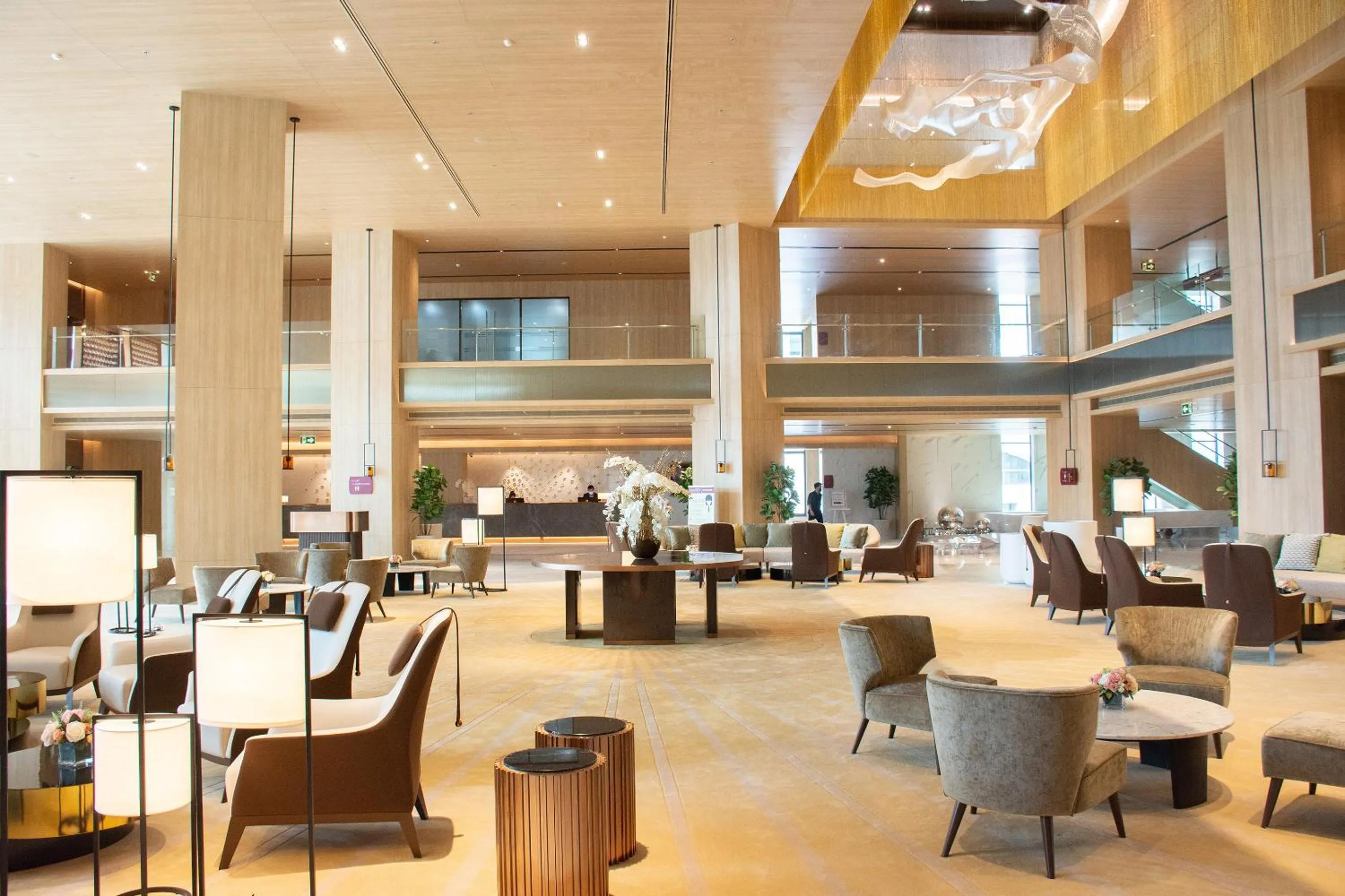 Lobby or reception in Grand Richmond Stylish Convention Hotel