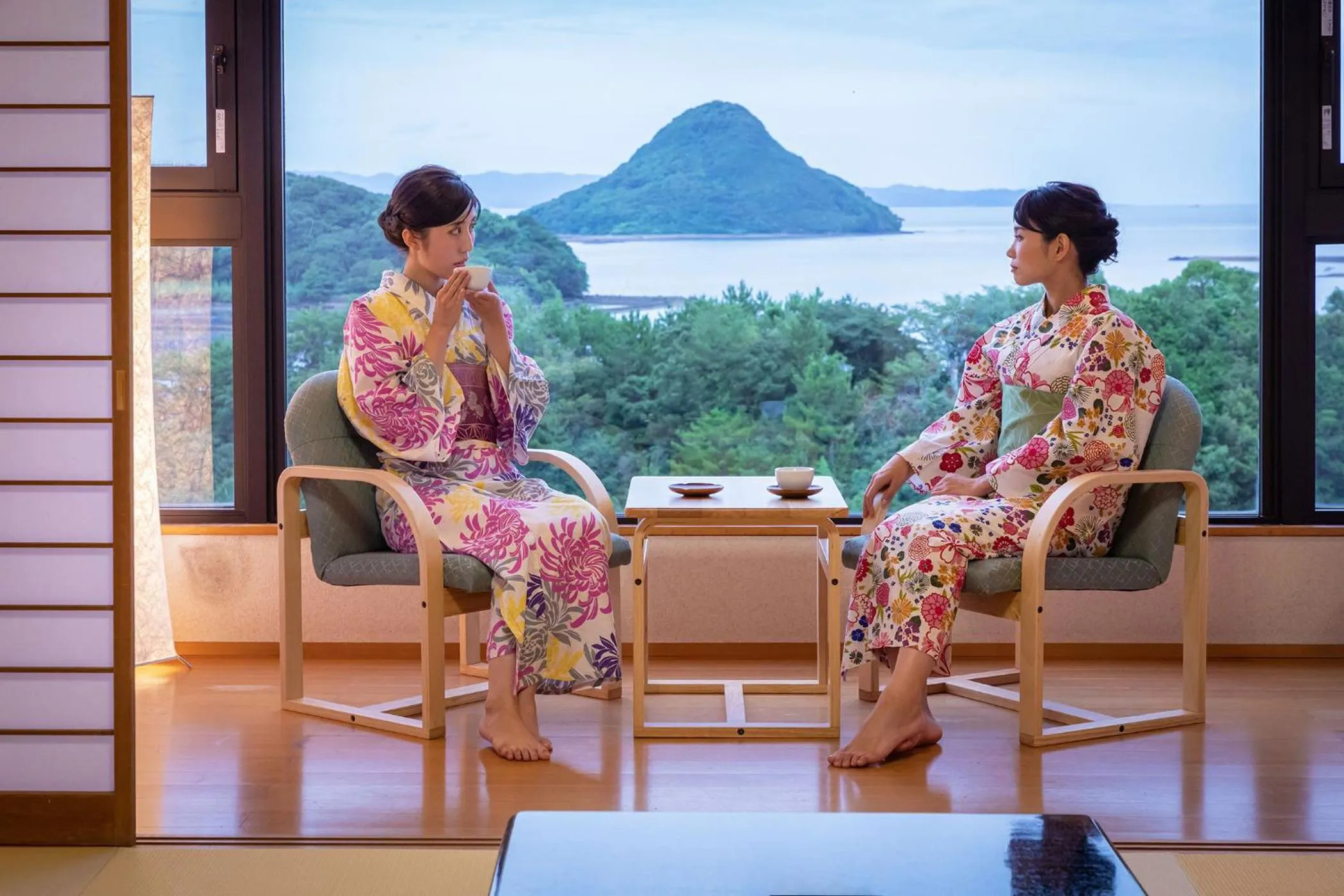 Photo of the whole room in Ooedo Onsen Monogatari Amakusa Hotel Kameya