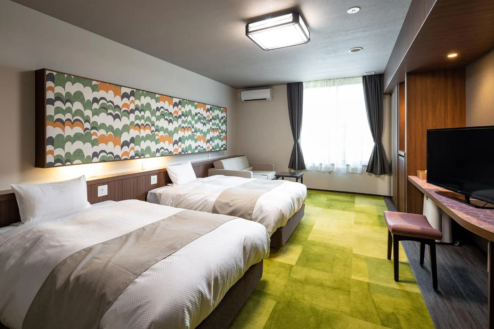 Photo of the whole room, Bed in Ooedo Onsen Monogatari Amakusa Hotel Kameya