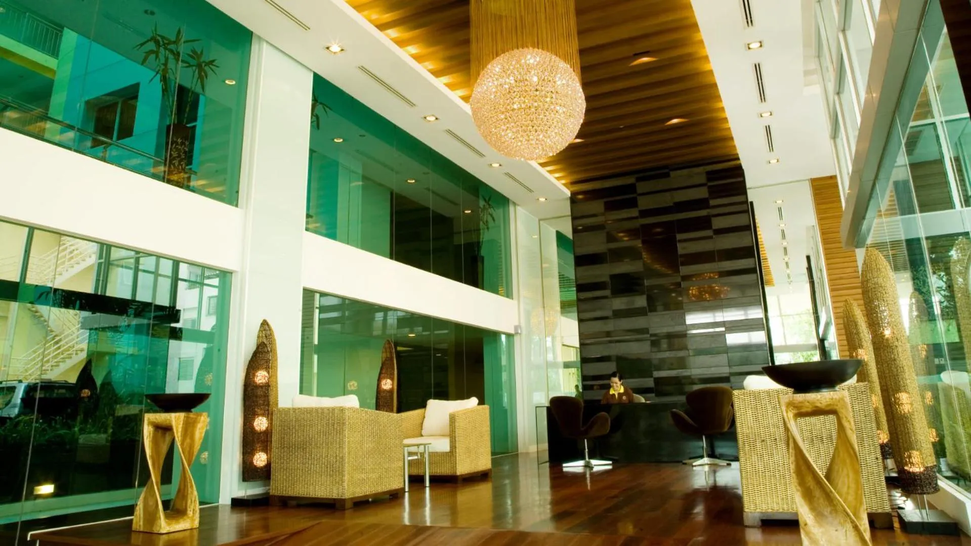 Lobby or reception in Olive Hotel & Residence Bangkok Sukhumvit 101 near True Digital Park