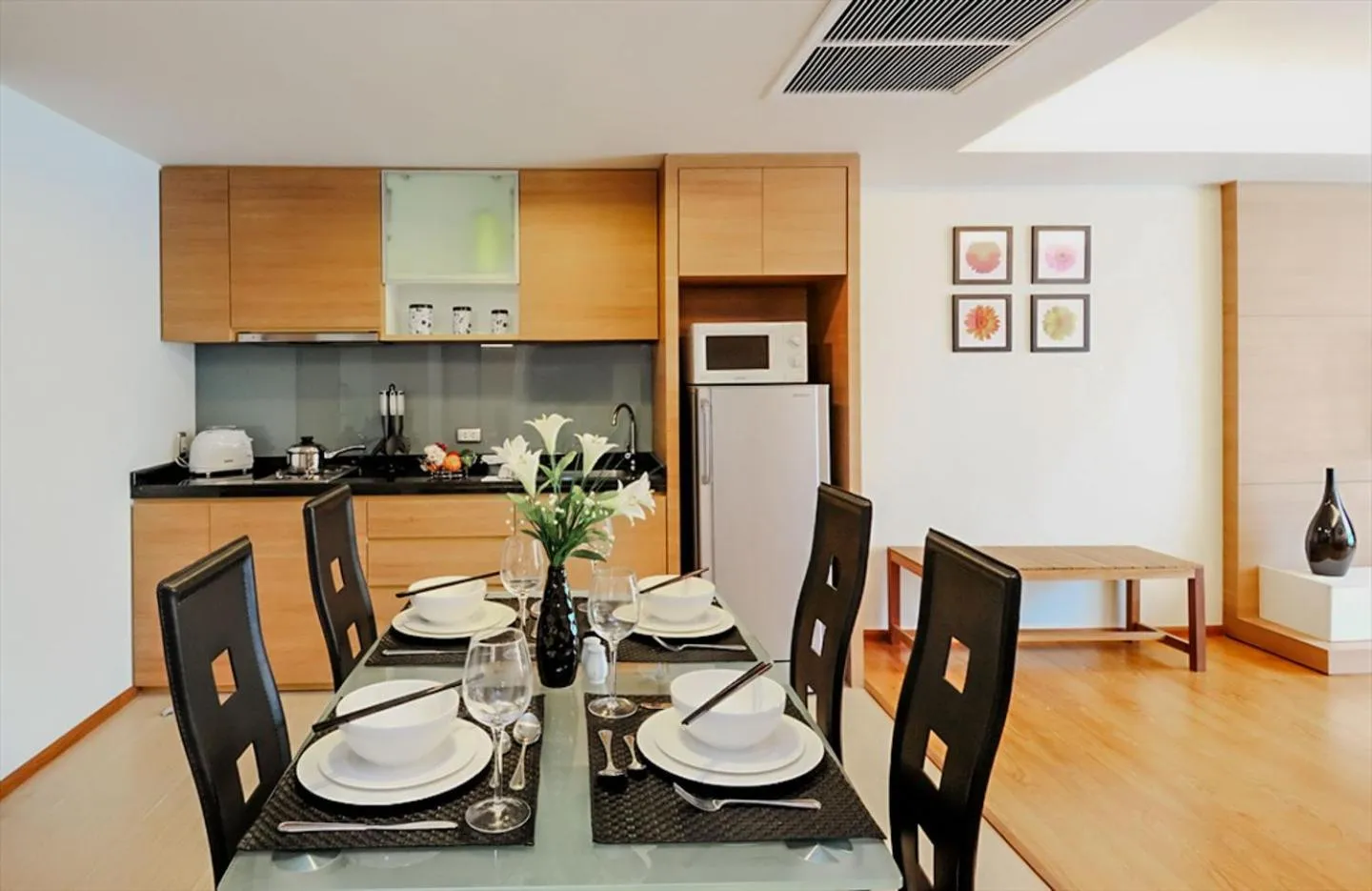 Living room in Olive Hotel & Residence Bangkok Sukhumvit 101 near True Digital Park