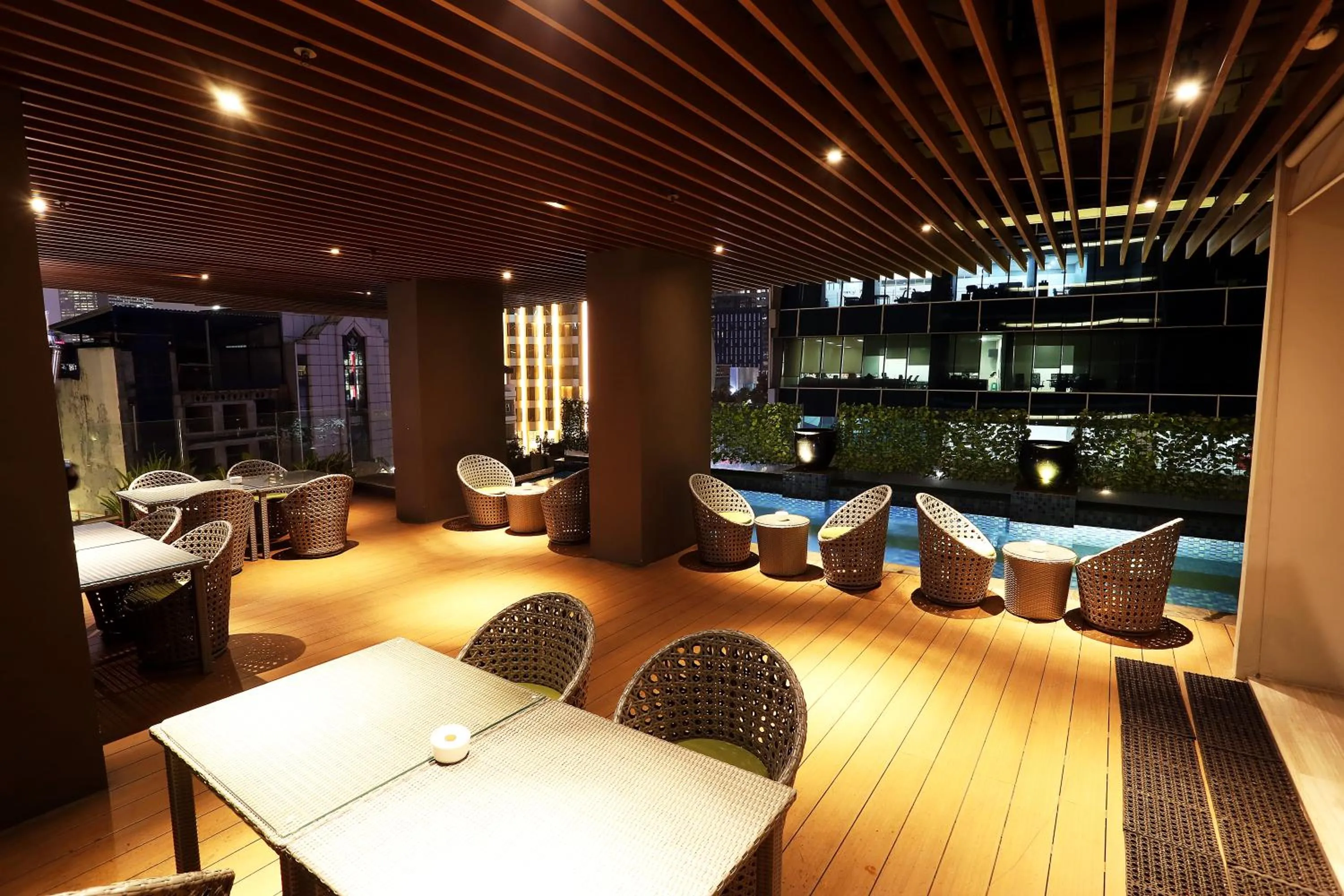 Swimming pool in AONE Hotel