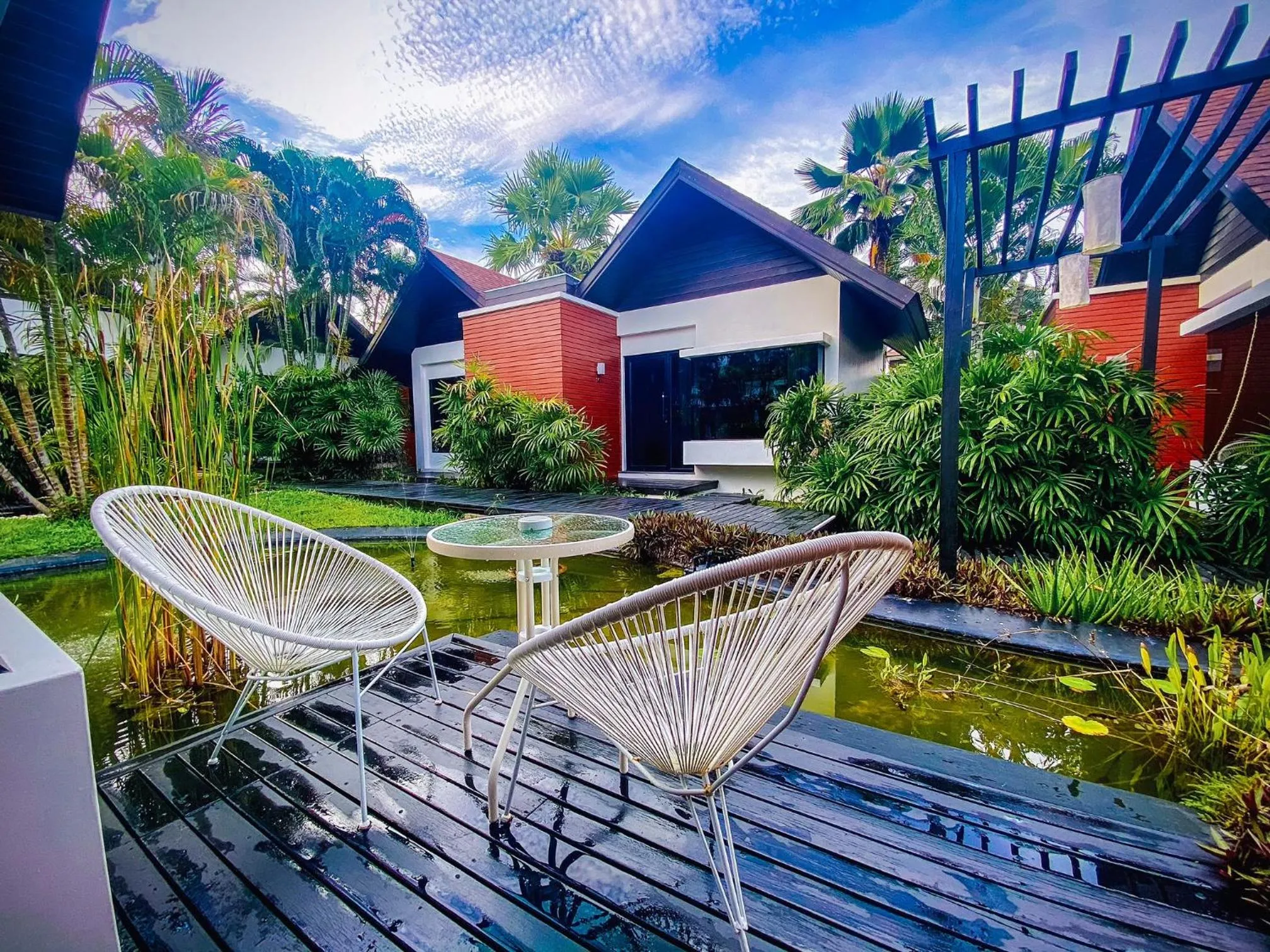 Balcony/Terrace in Aava Resort and Spa