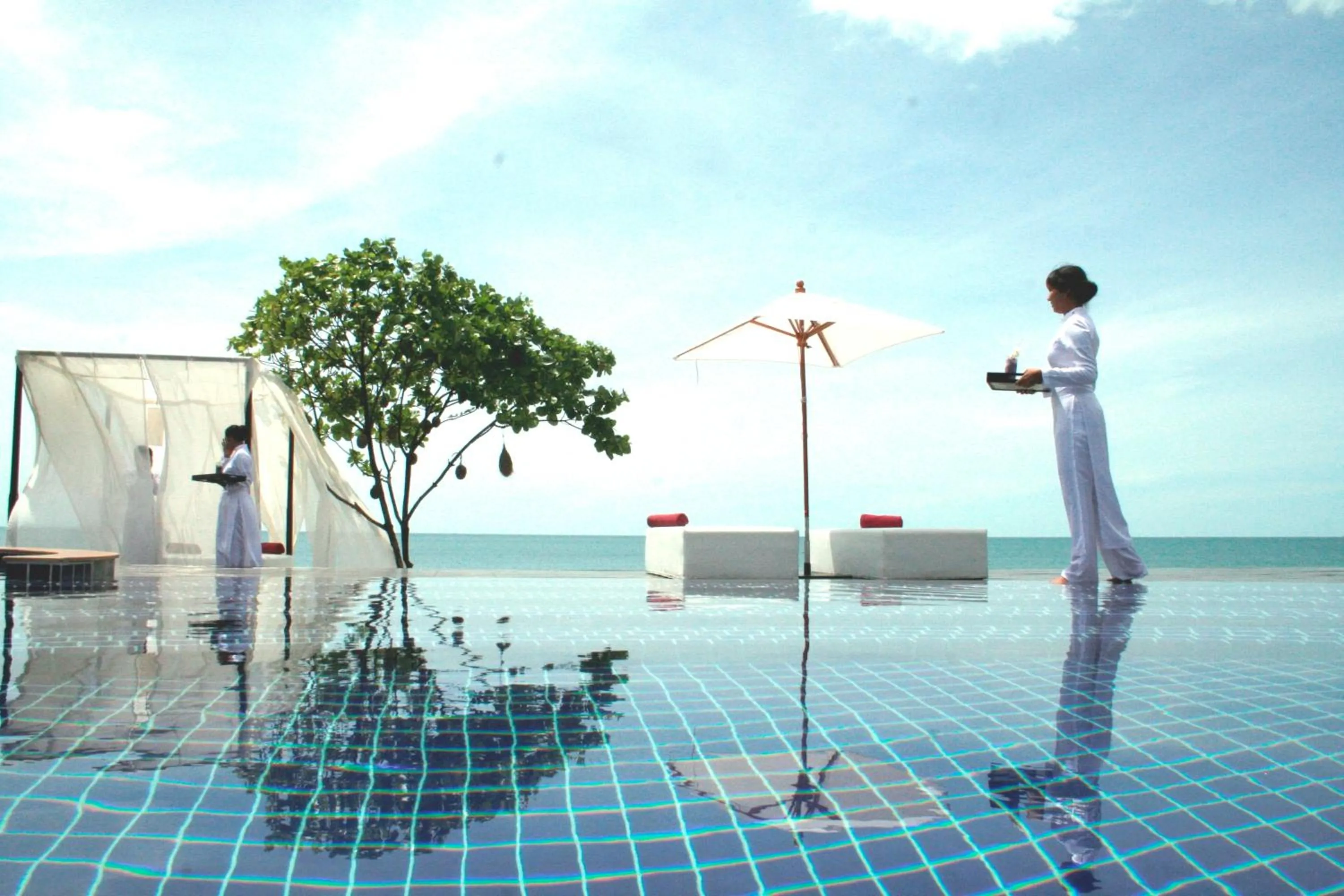 Swimming pool in Aava Resort and Spa