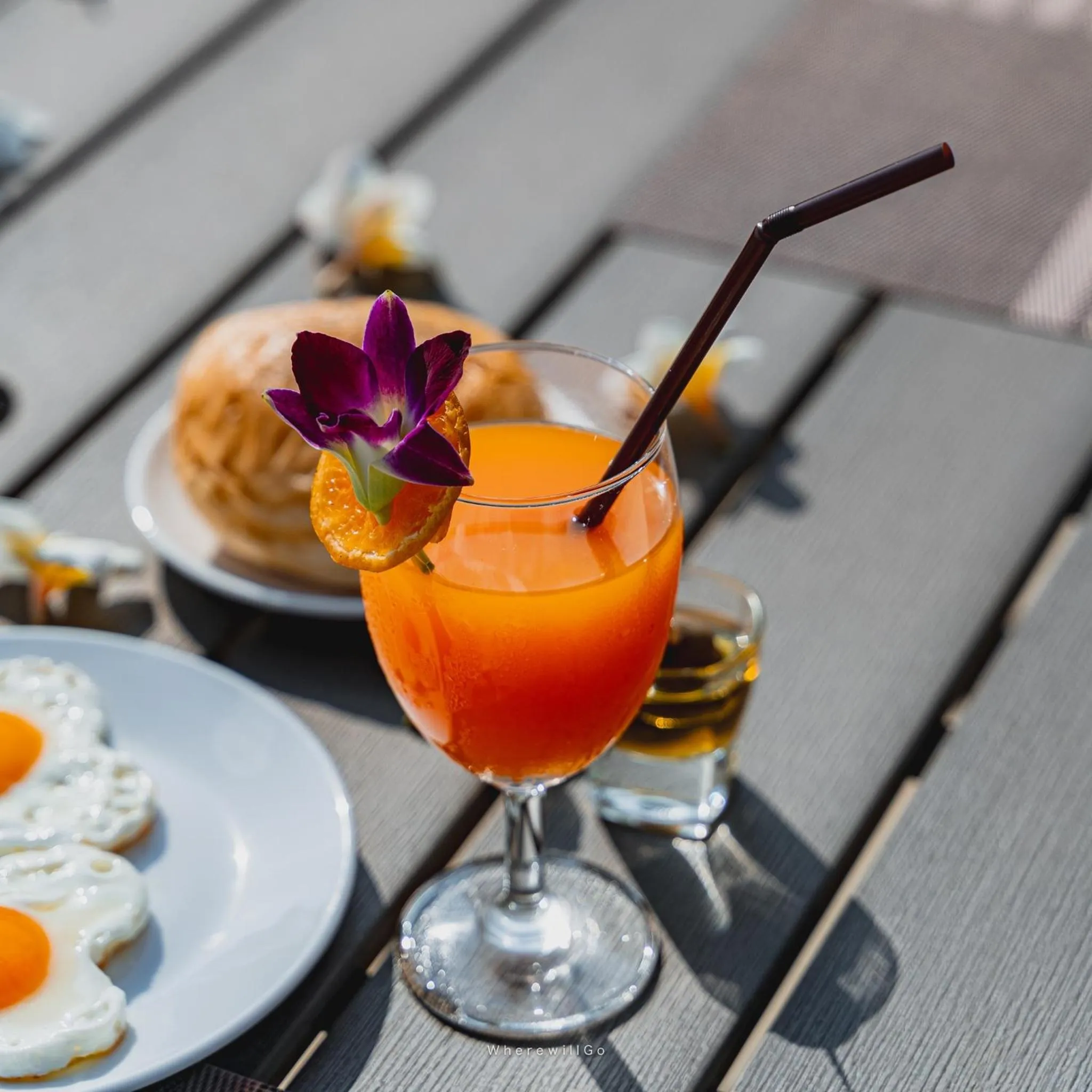 Breakfast in Racha Kiri Resort & Spa, Khanom