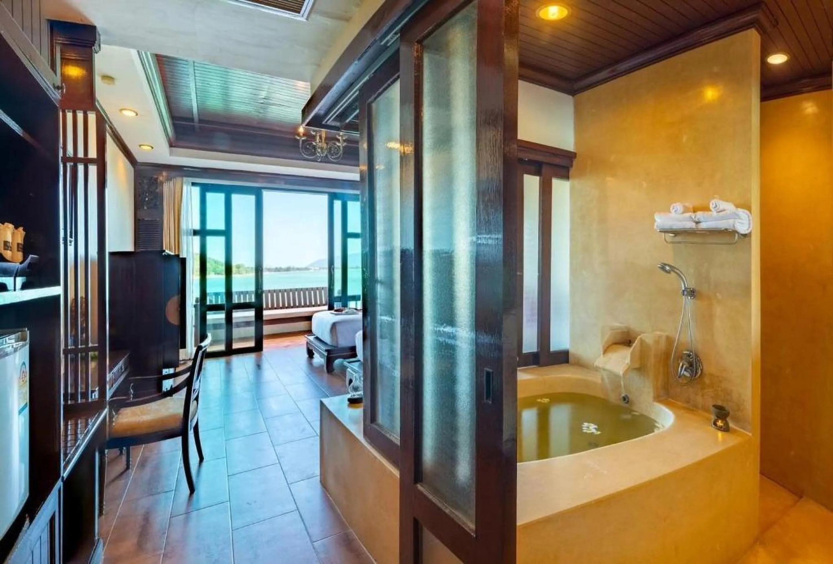 Bathroom in Racha Kiri Resort & Spa, Khanom