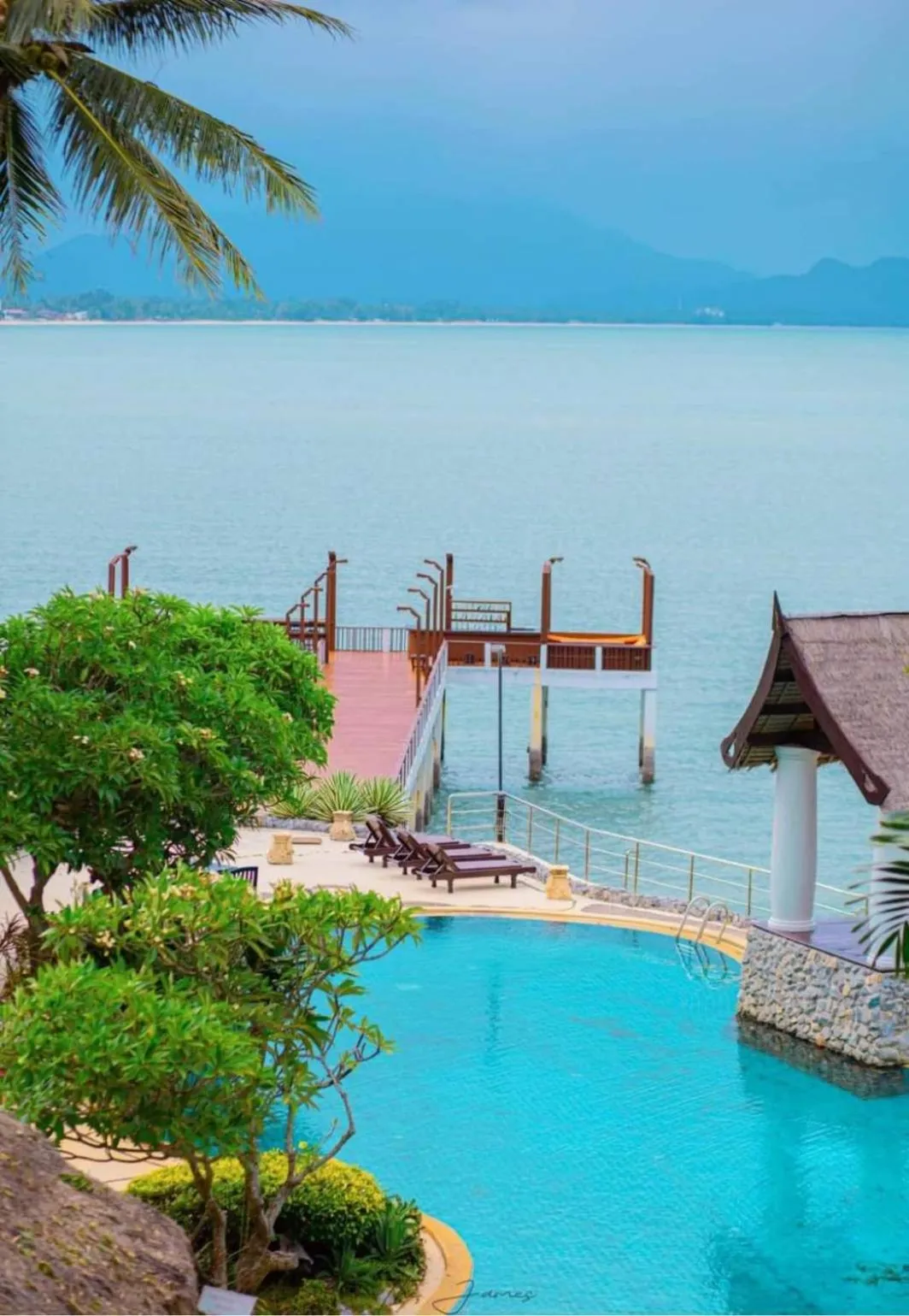 Natural landscape in Racha Kiri Resort & Spa, Khanom