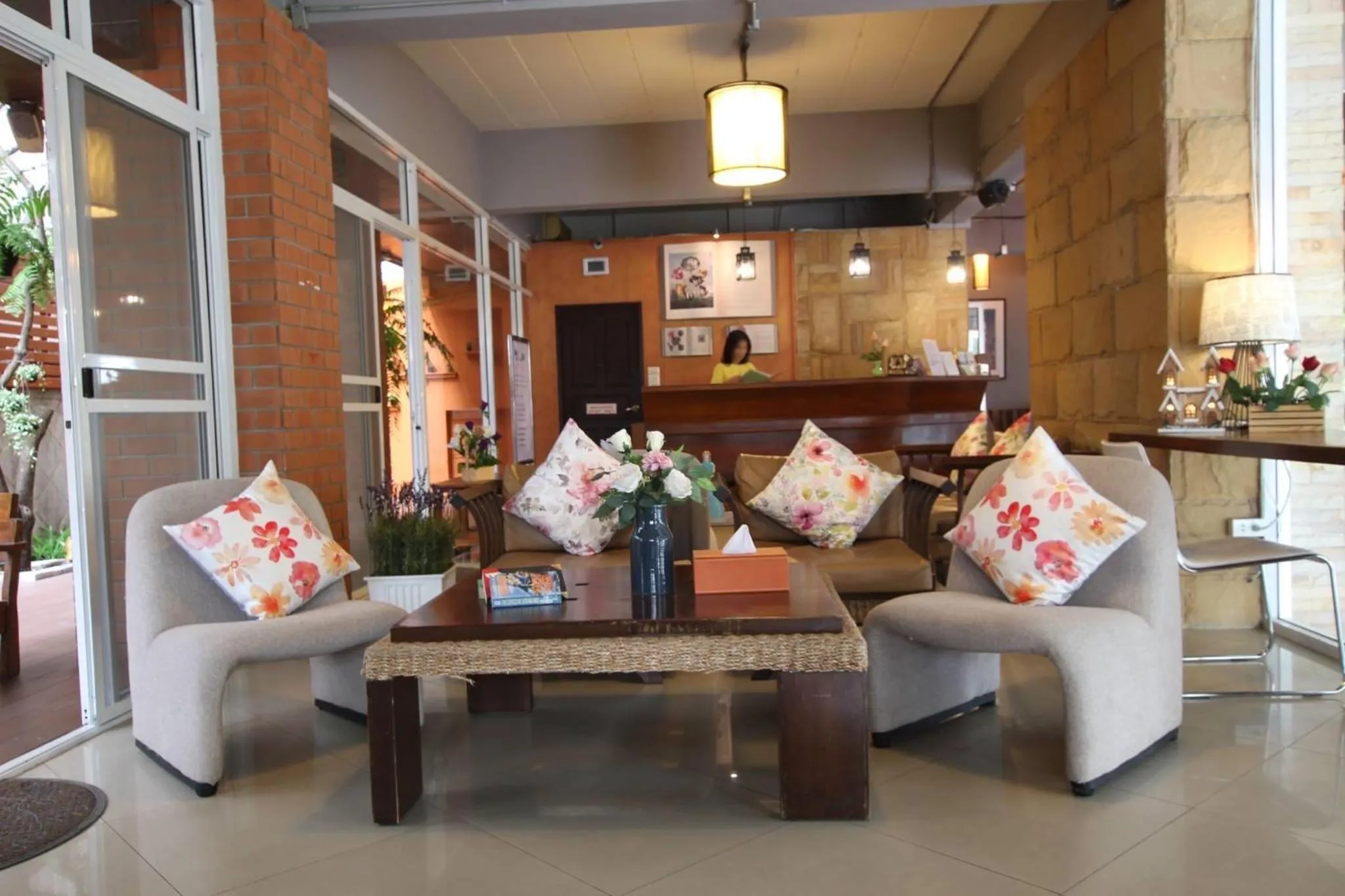 Lobby or reception in Plai And Herbs Suvarnabhumi Airport