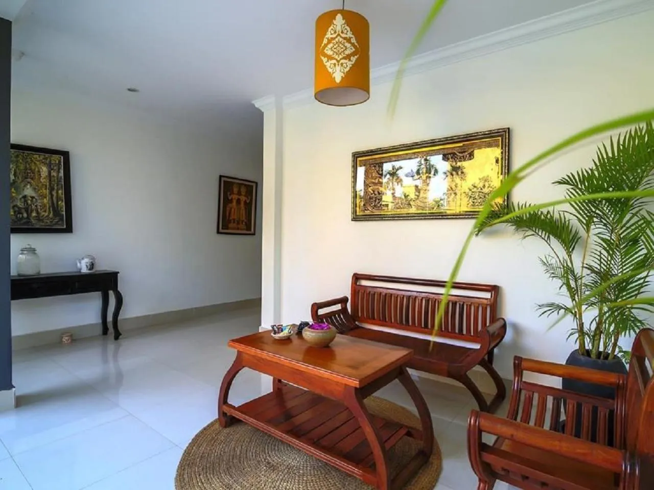Seating area in Plumeria Hotel & Spa