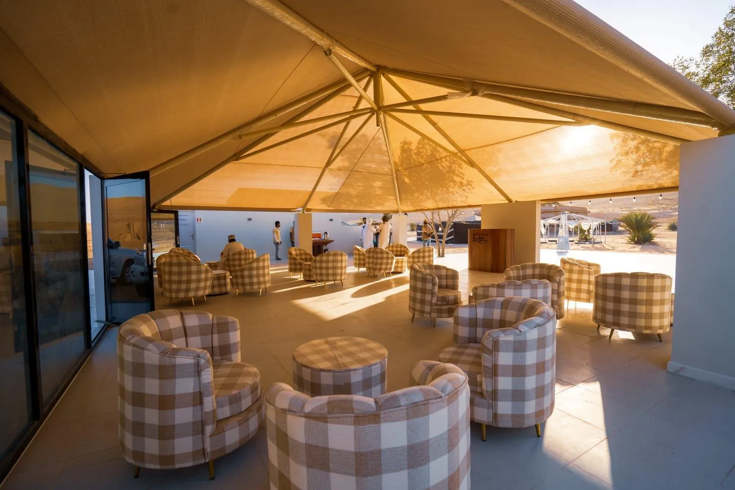 Lobby or reception in Safari Desert Camp