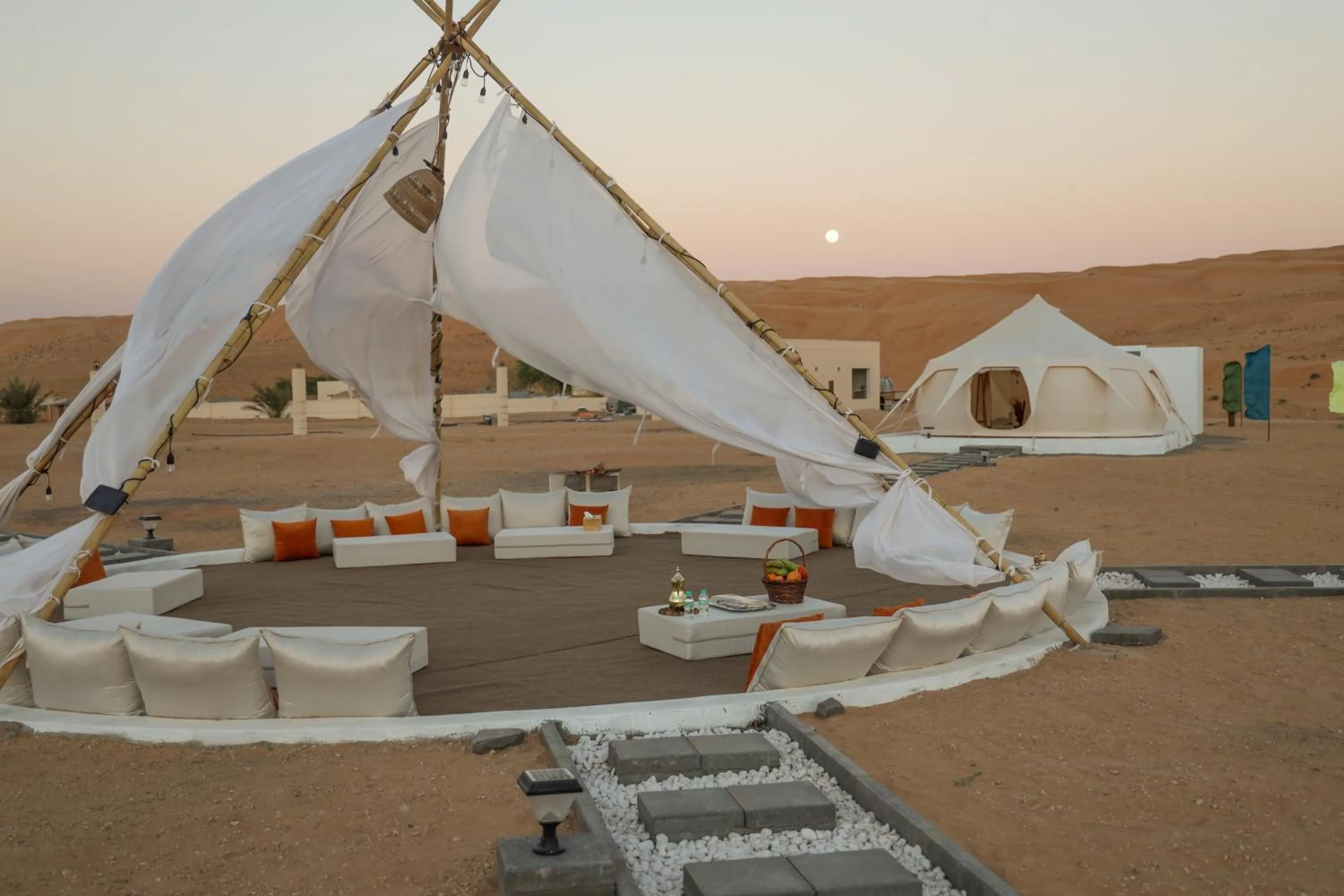 Natural landscape in Safari Desert Camp