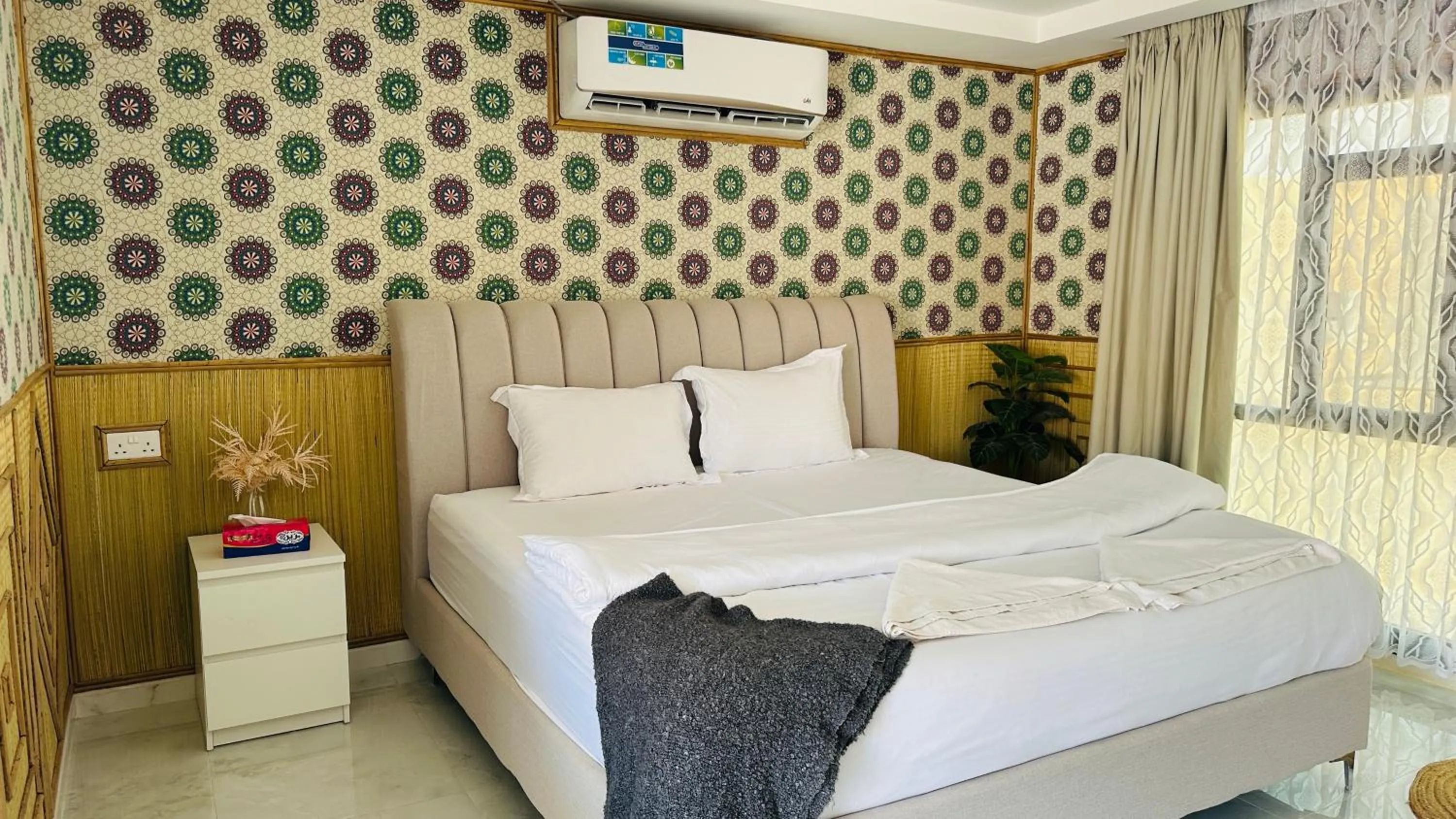 Bed in Safari Desert Camp