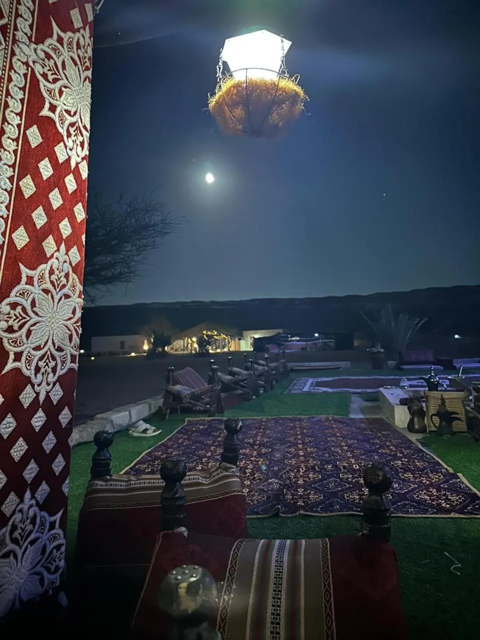 Night in Safari Desert Camp