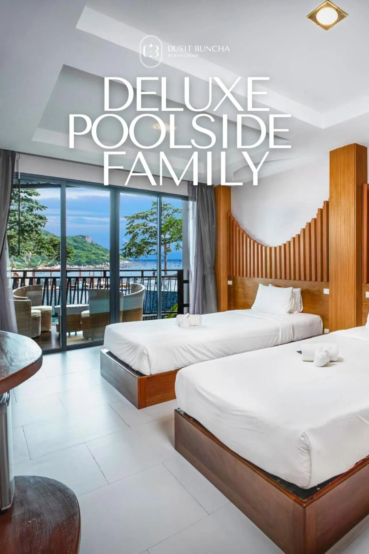 Bed in Dusit Buncha Koh Tao by Riya Group