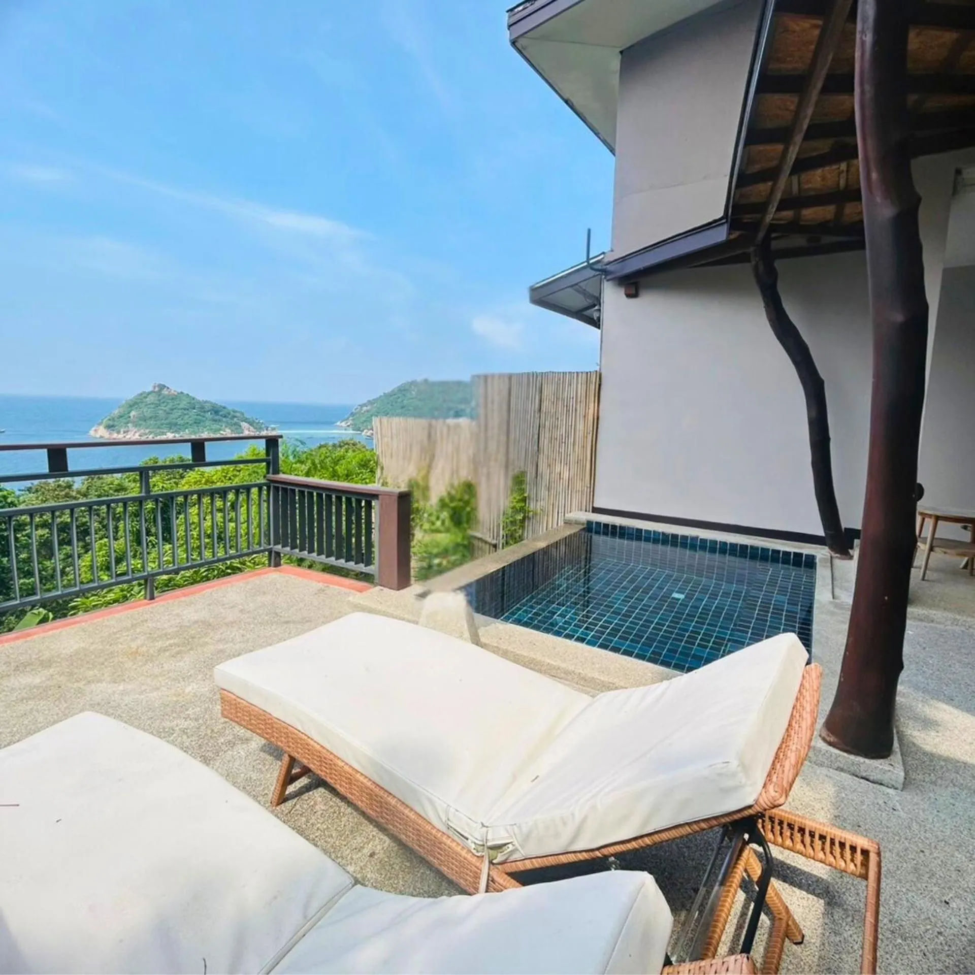 Balcony/Terrace in Dusit Buncha Koh Tao by Riya Group