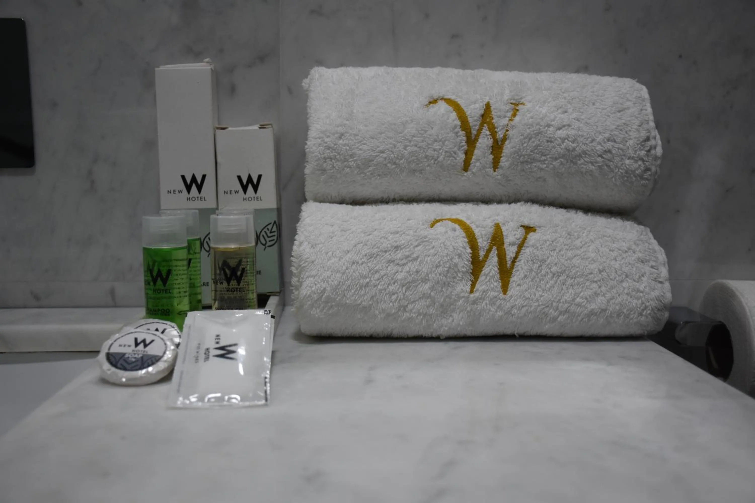 towels, Bed in New W Hotel