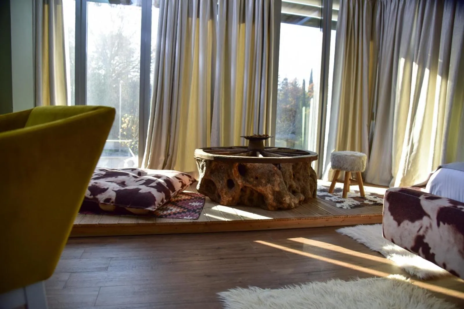 Seating area in New W Hotel