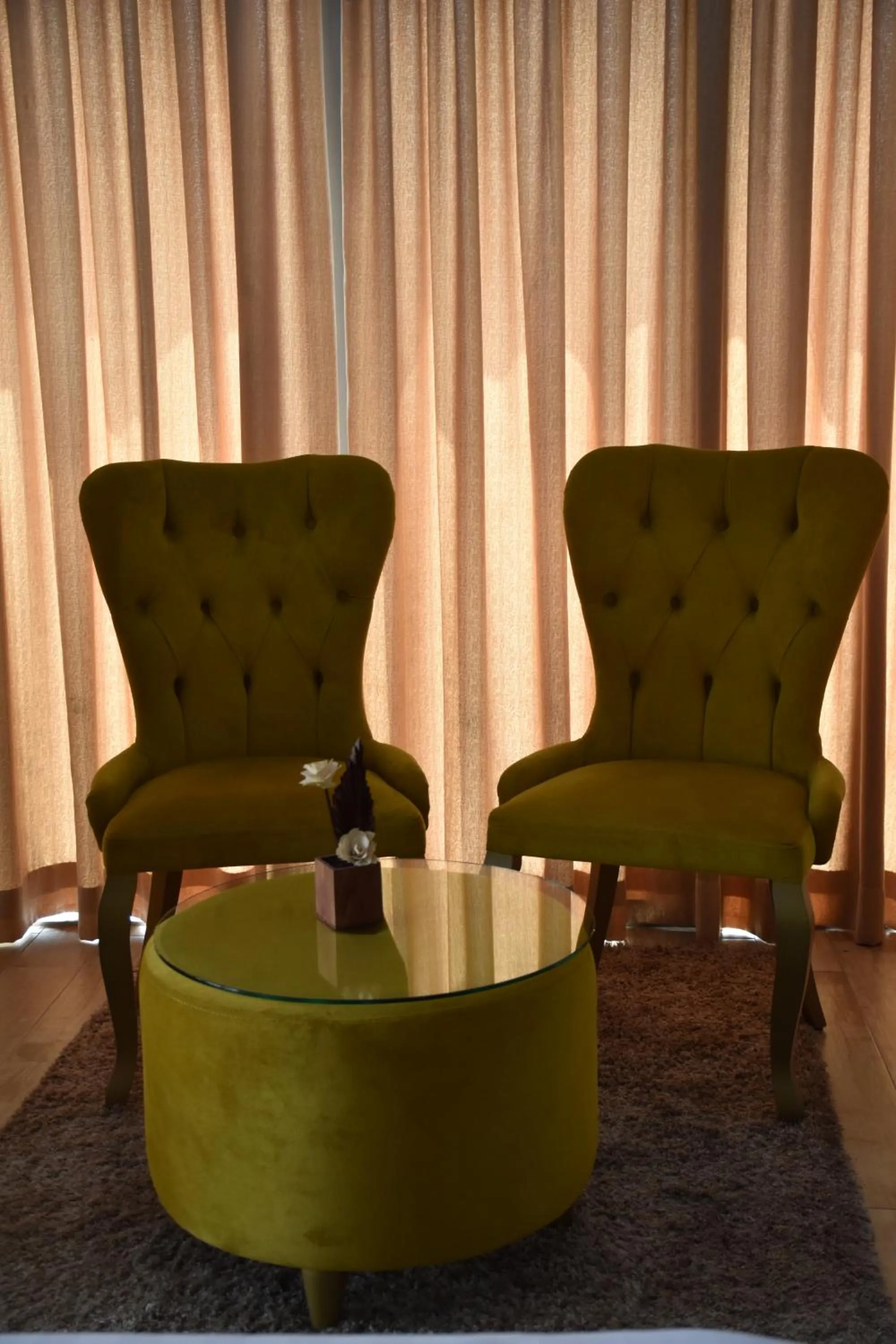 Seating area in New W Hotel