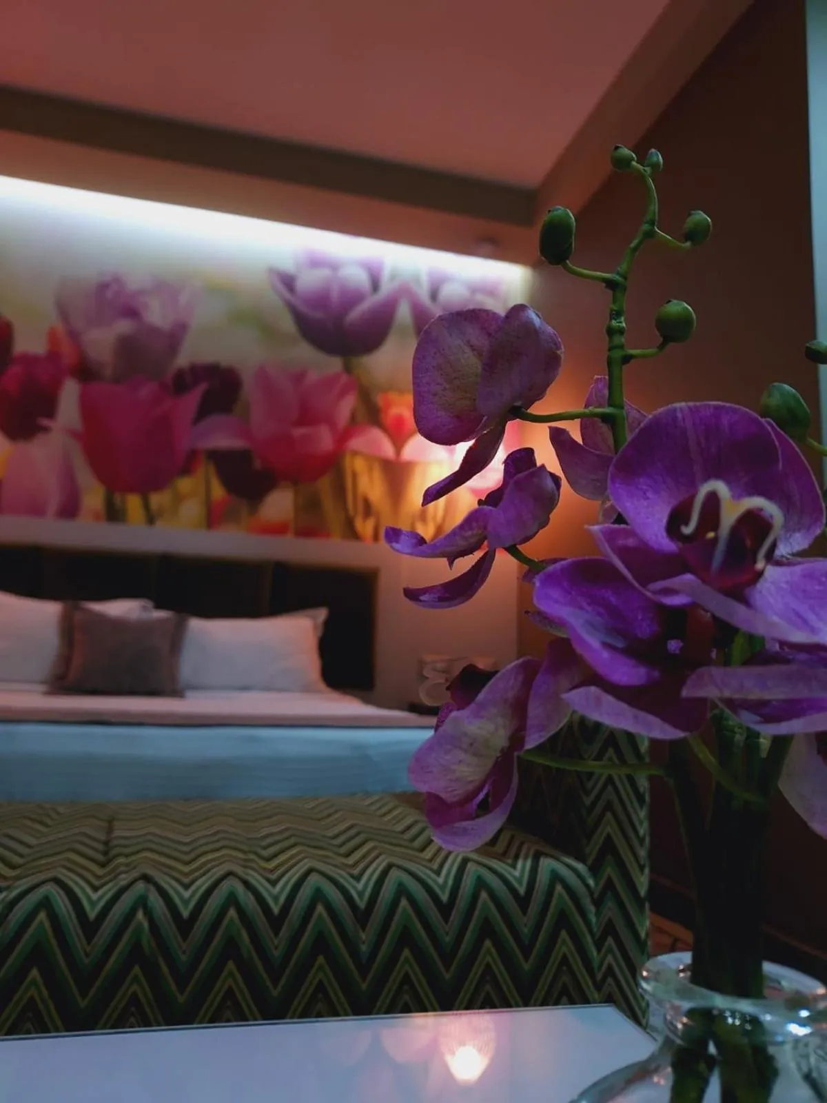 Bedroom, Bed in New W Hotel