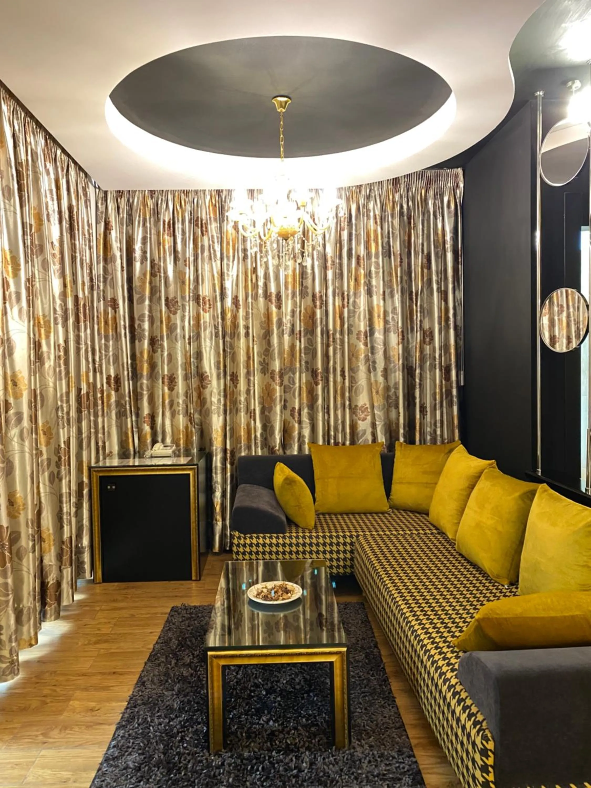 Seating area in New W Hotel