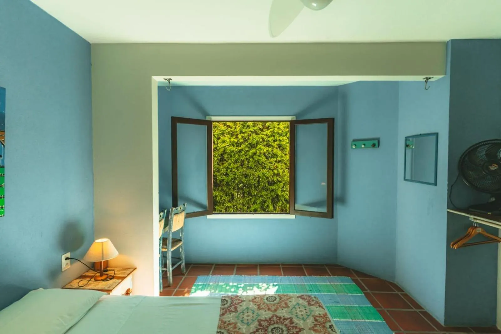 Bed in Pousada Vila Tamarindo Eco Lodge