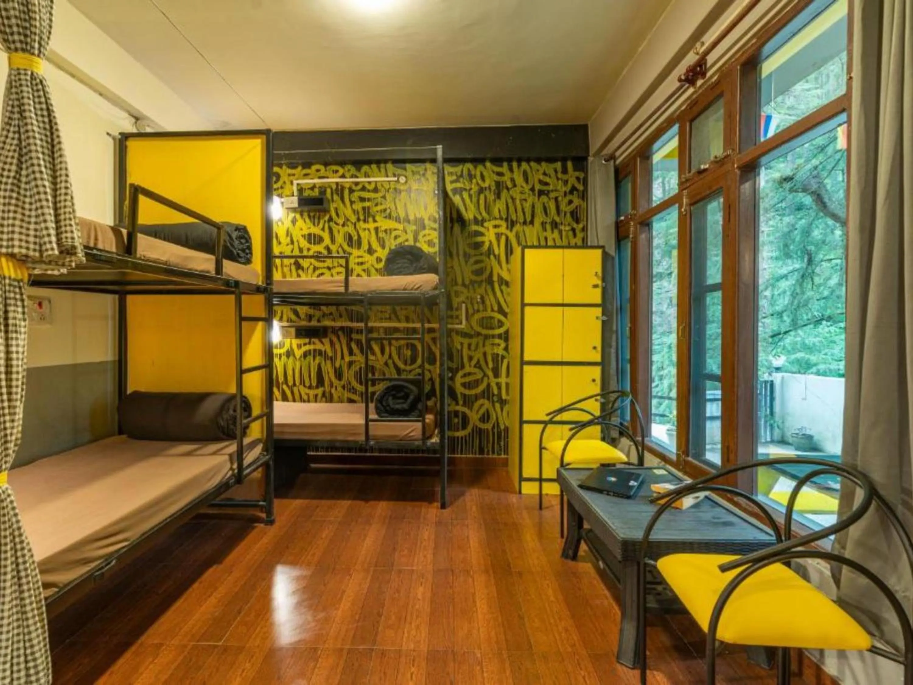 Bed in The Hosteller Kasol