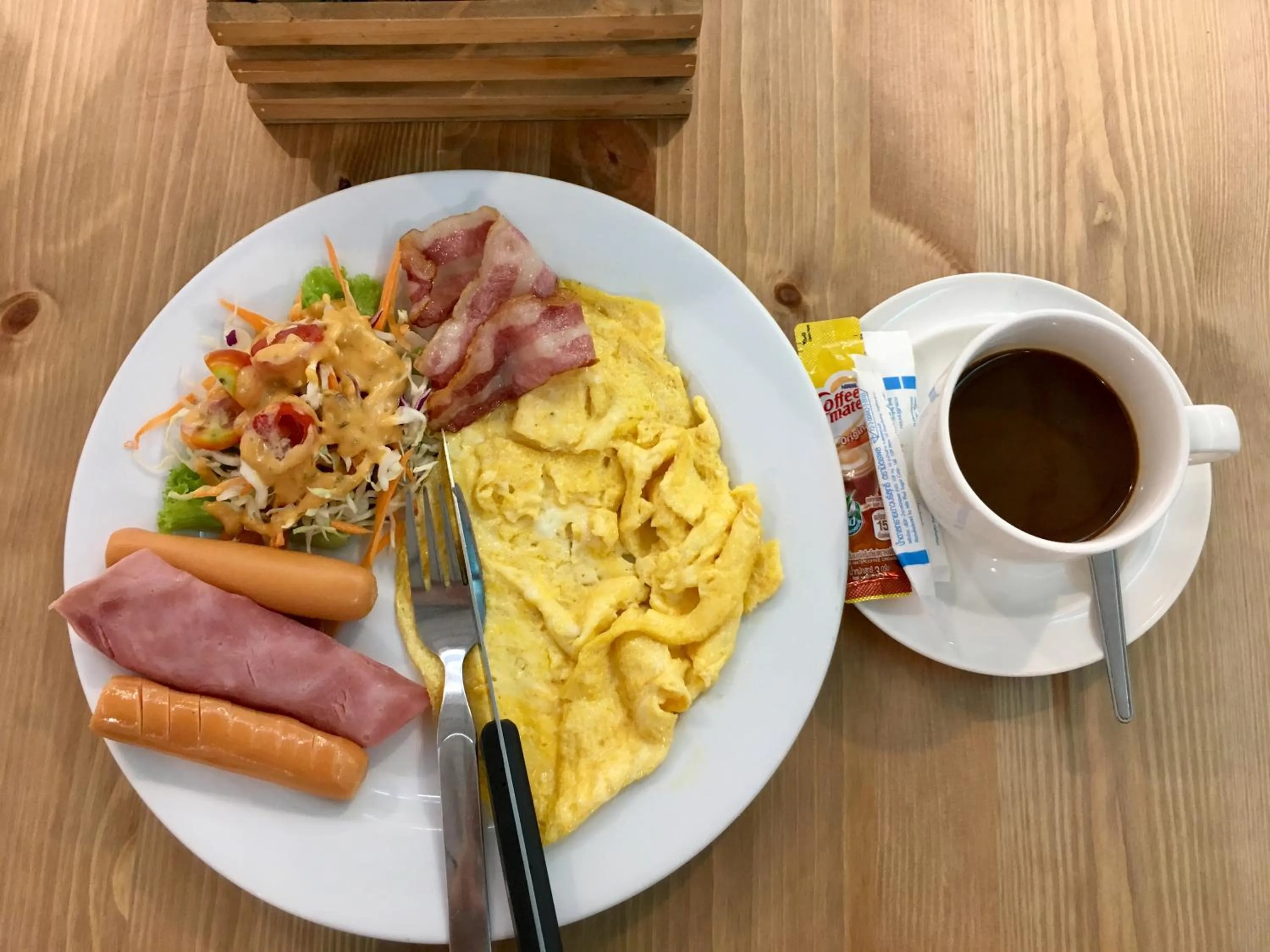 Continental breakfast in Q Victory Patong Hotel