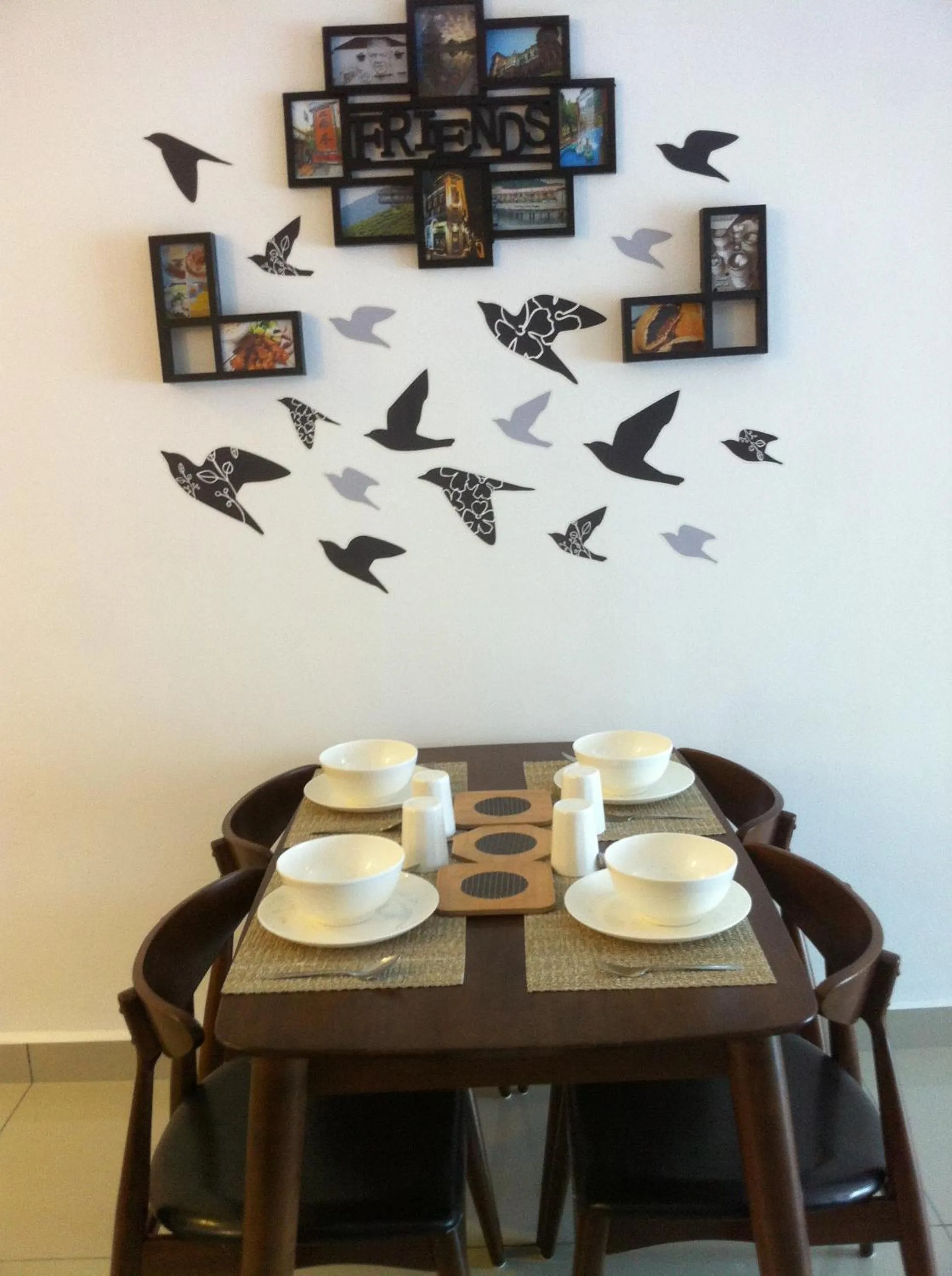 Dining area in The Majestic condo Ipoh