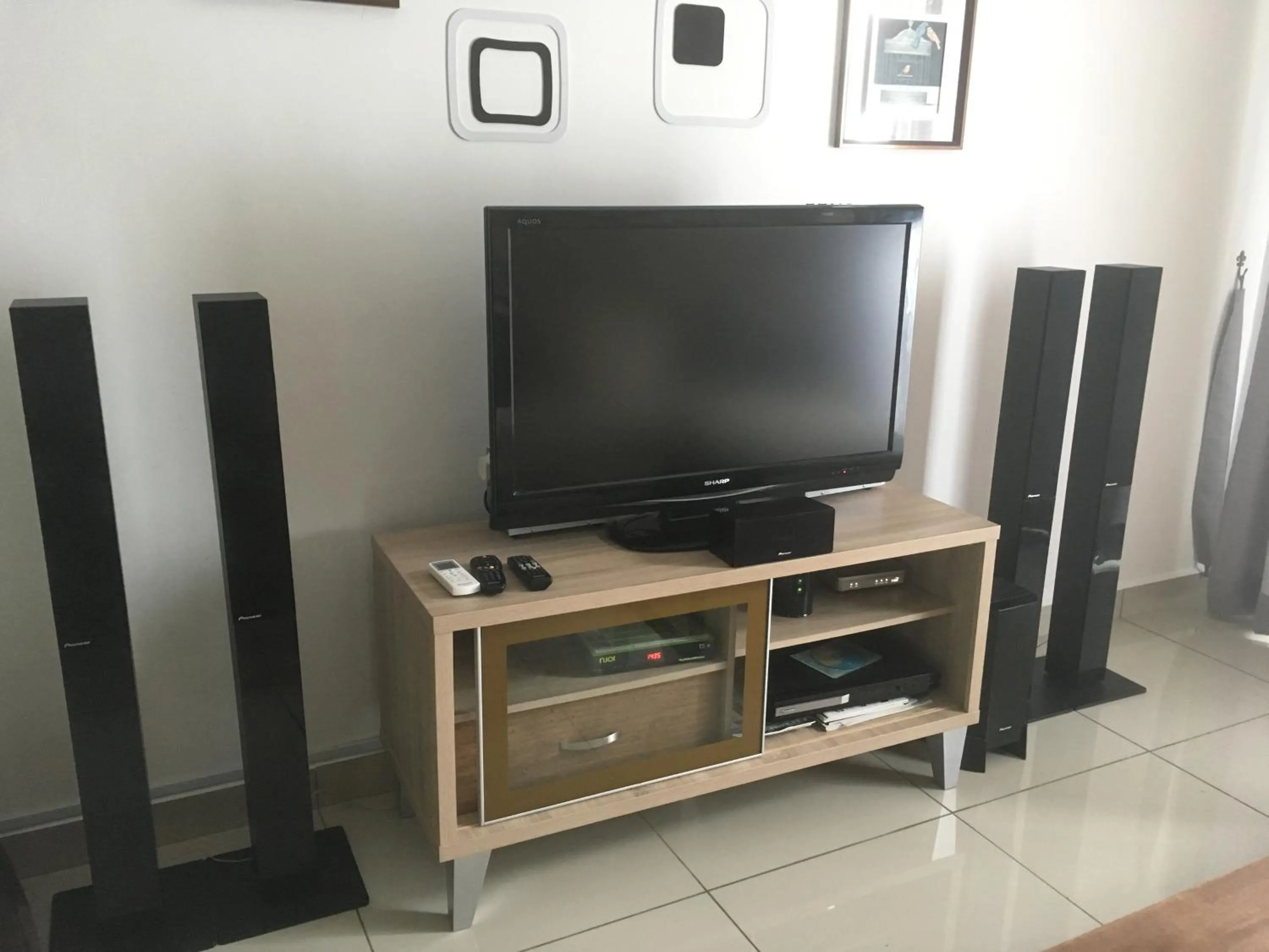 TV and multimedia in The Majestic condo Ipoh