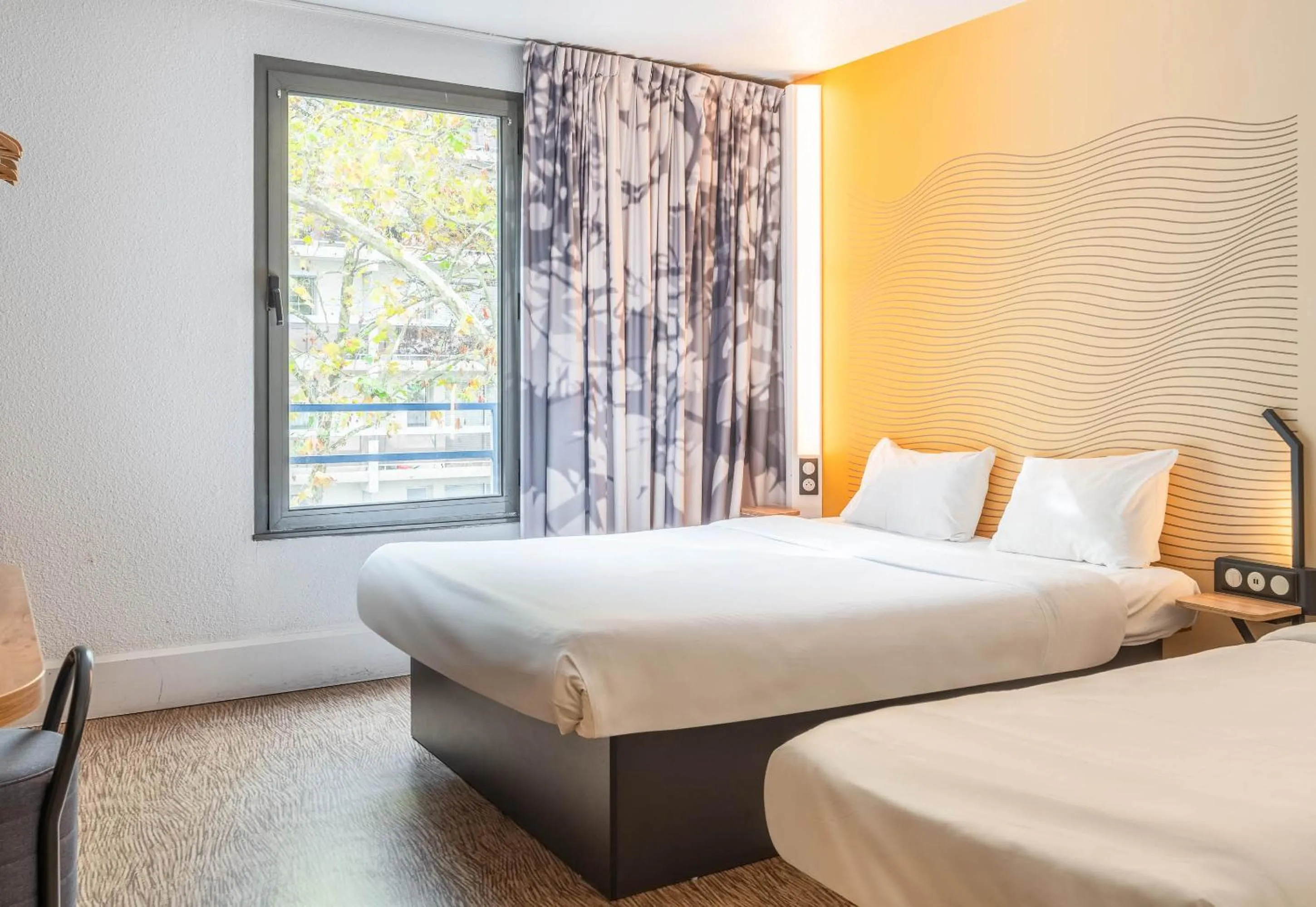 Bedroom, Bed in B&B HOTEL Lyon Centre Part-dieu Gambetta